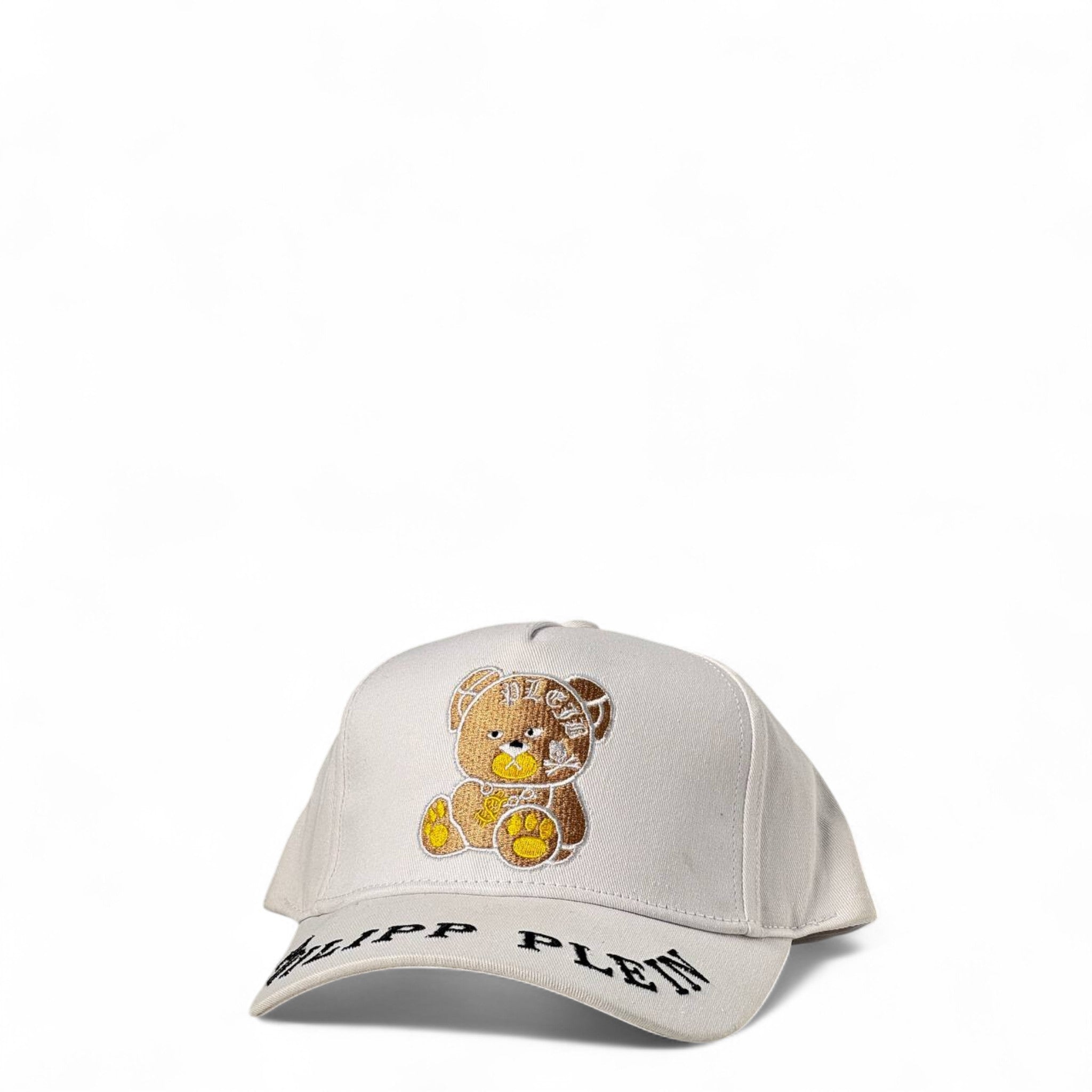Philipp Plein Teddy Bear Cap 🧸🤍 | Playful Luxury with a Street Edge
