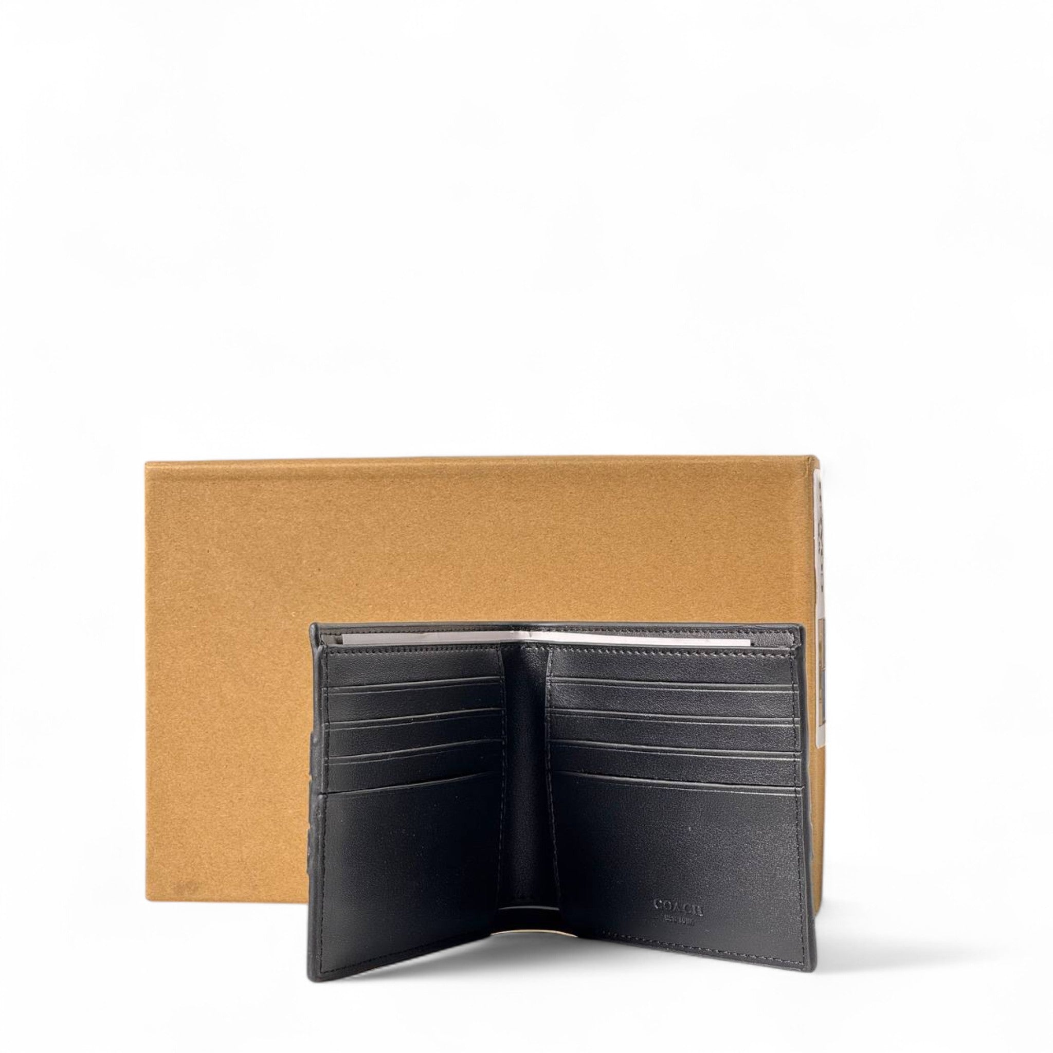 Coach 3-Piece Signature Gift Set β Wallet, Card Holder & Key Ring ππ€
