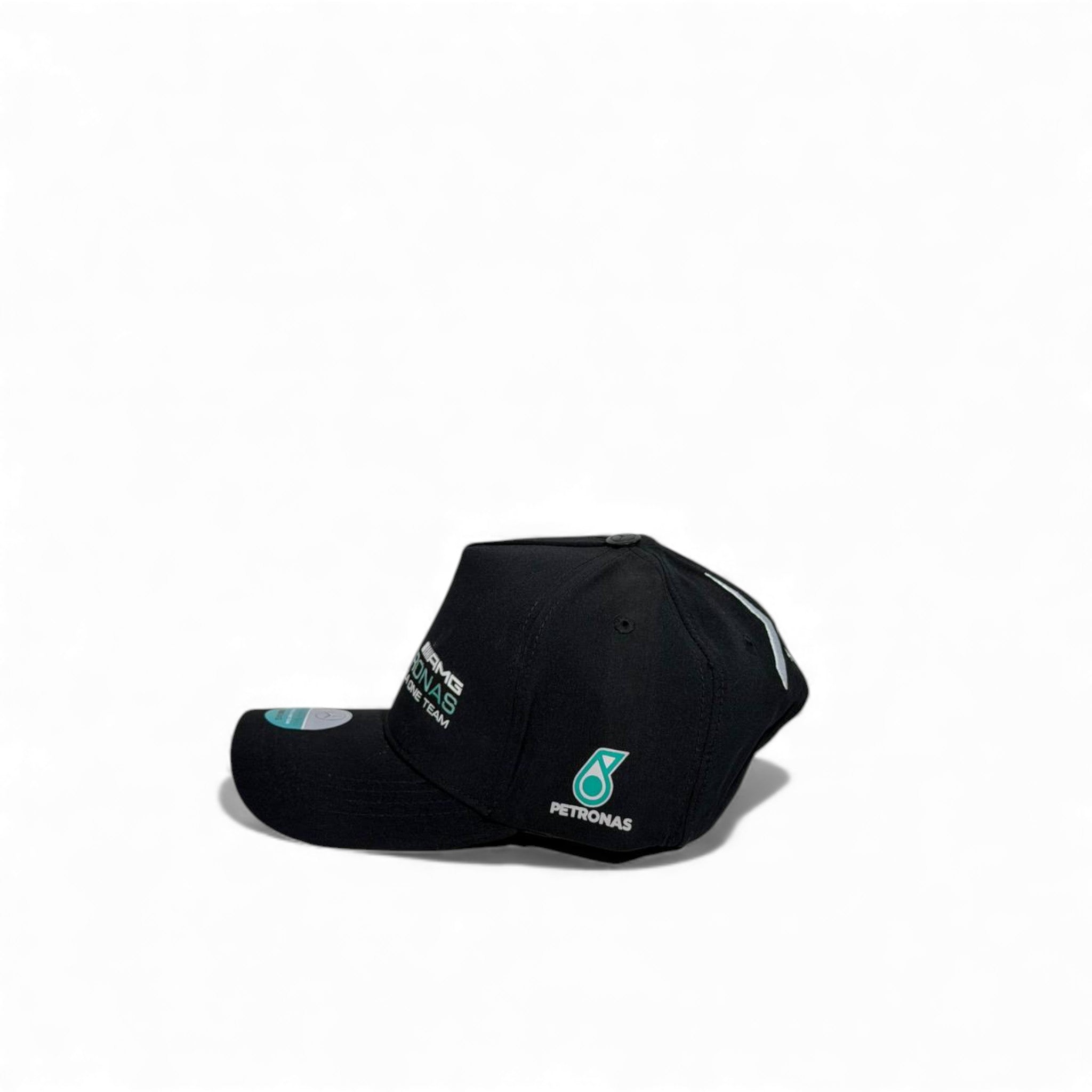 🧢 Mercedes-AMG Petronas Formula One® Team Official Black Cap – Performance Edition