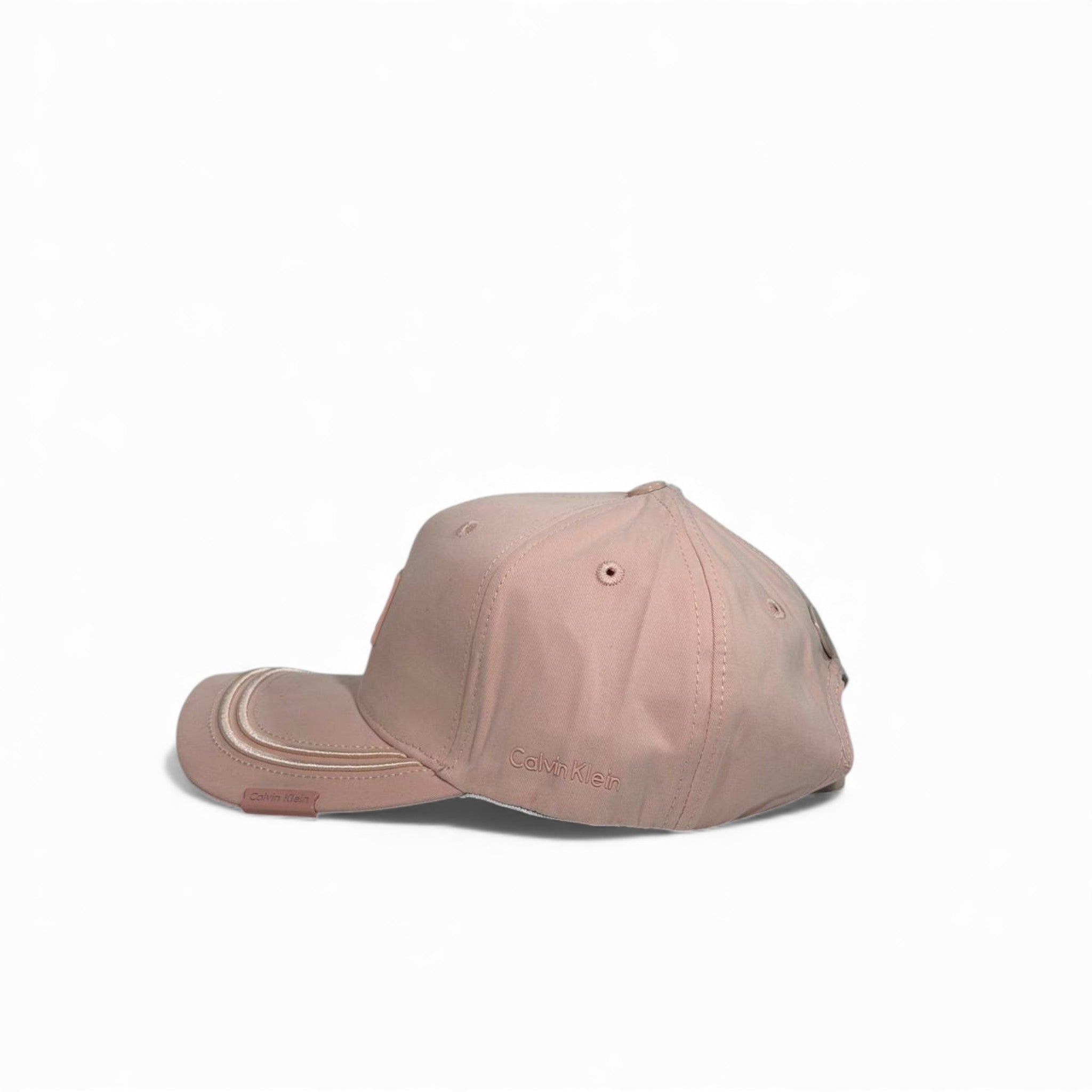 🧢 Calvin Klein Blush Pink Minimal Logo Cap – Soft Luxe Edition