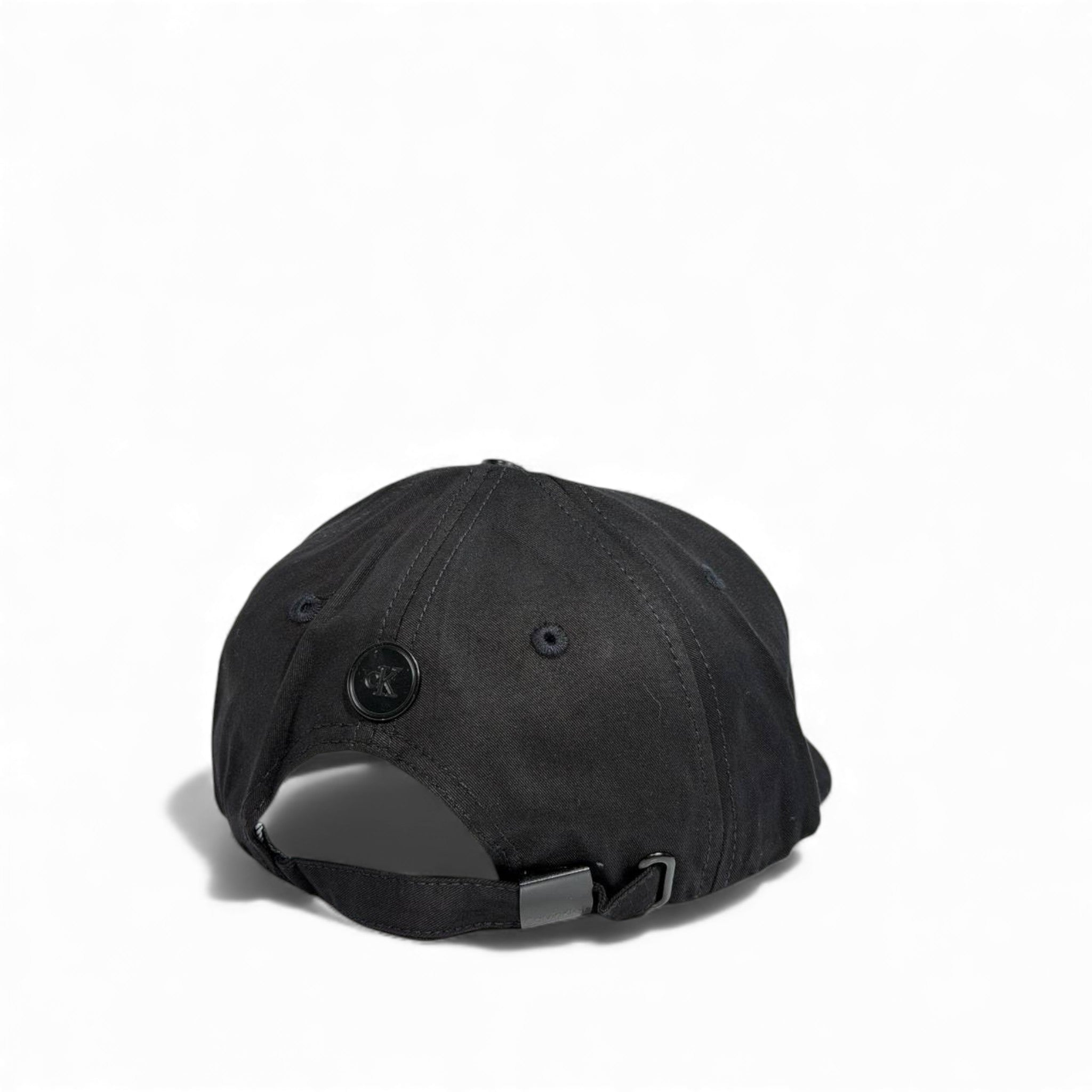 🧢 Calvin Klein Black Minimal Logo Cap – Urban Luxe Edition