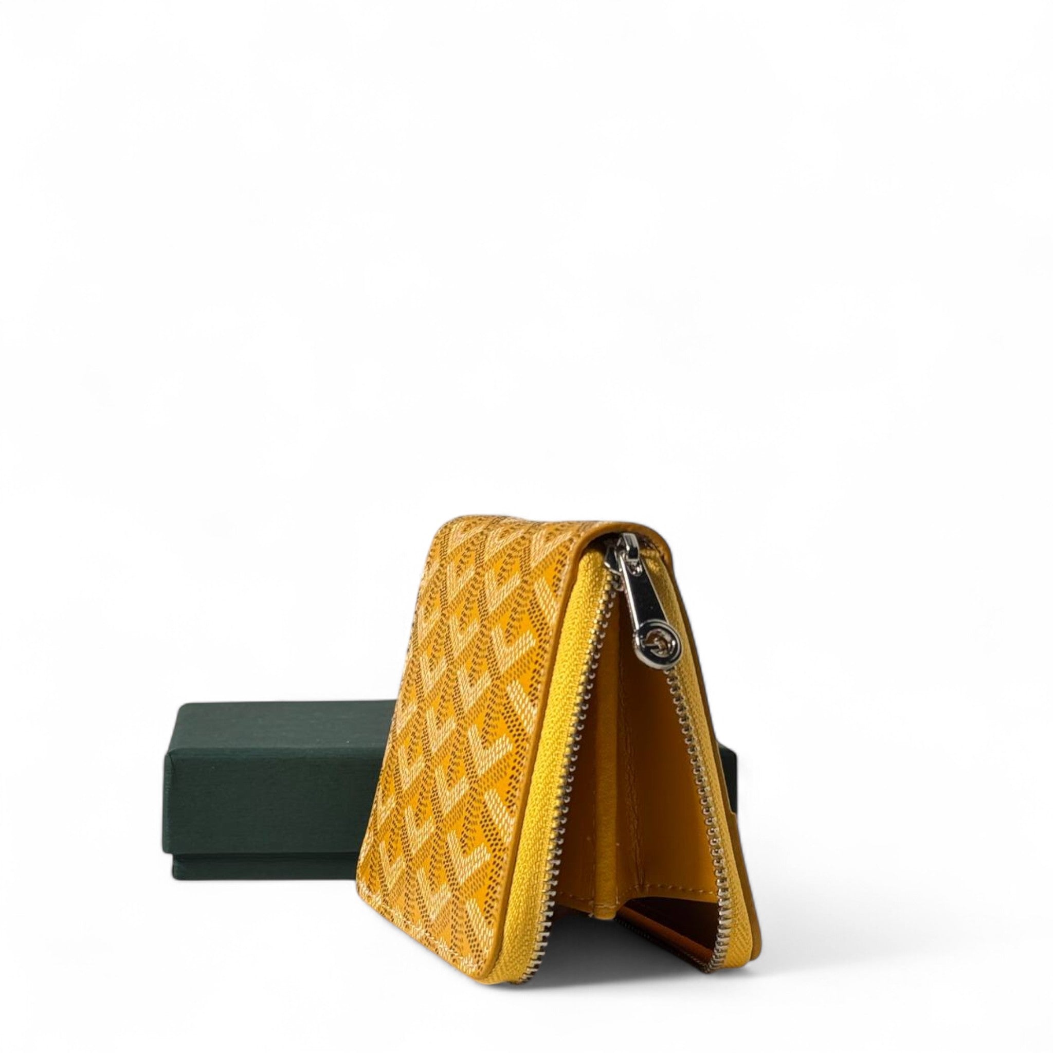 π Goyard Yellow Zip Wallet β Sunshine Style Meets Iconic Luxury π