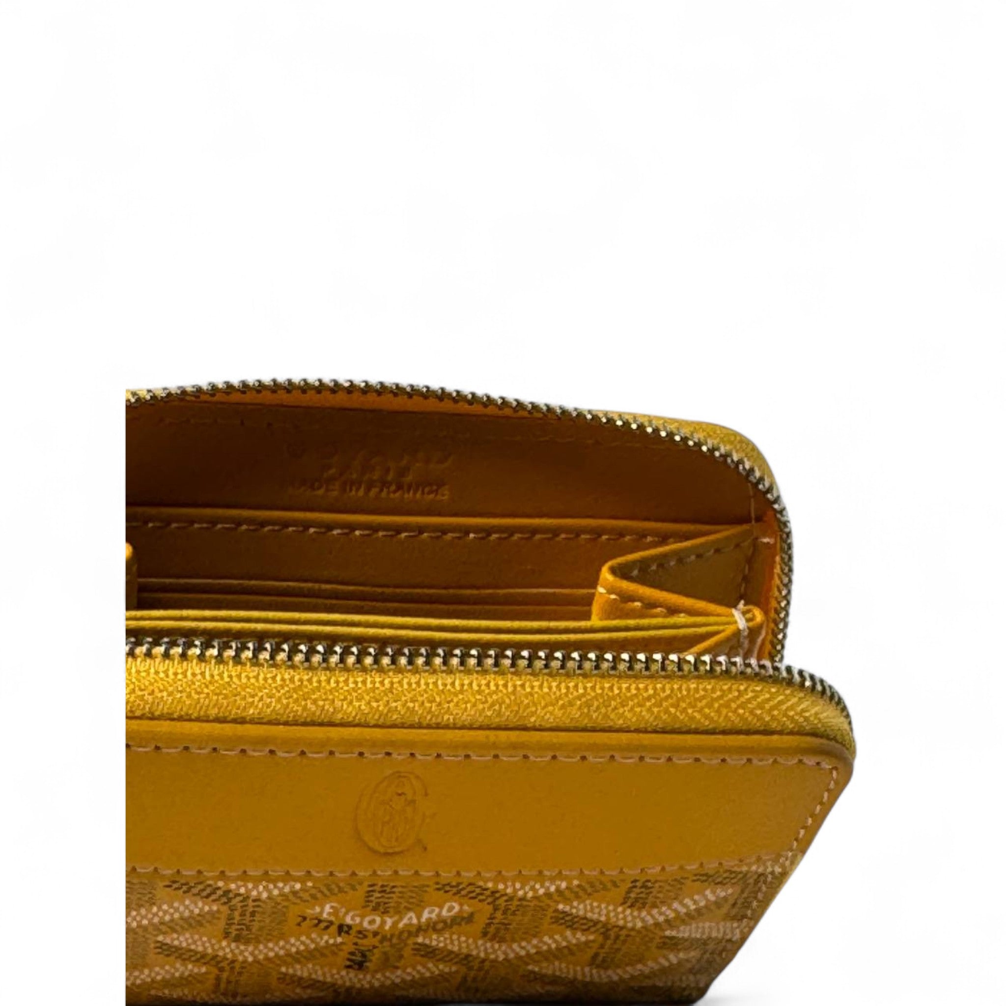 π Goyard Yellow Zip Wallet β Sunshine Style Meets Iconic Luxury π