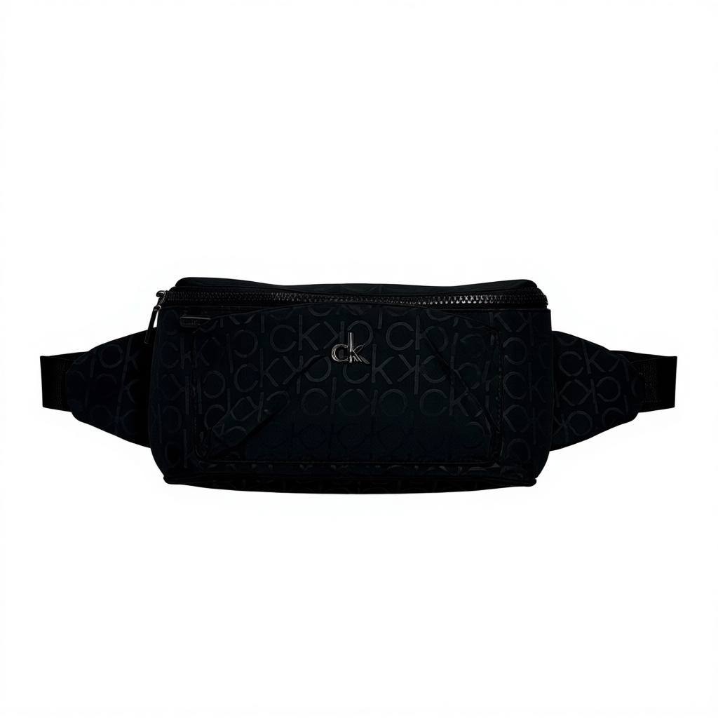 Calvin Klein Monogram Belt Bag – Iconic, Sleek & Everyday Essential 🖤🎒