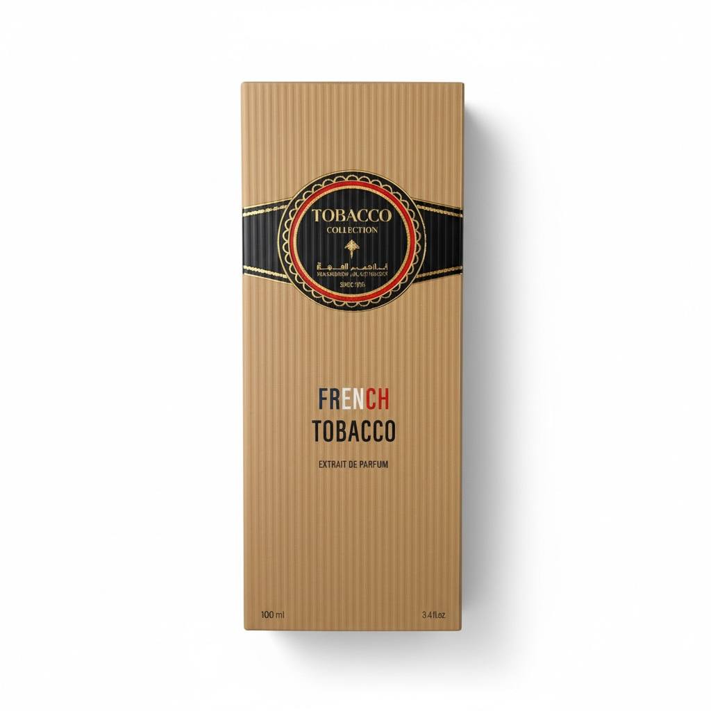 🔥 French Tobacco by Ibrahim Al Qurashy – 100ml Extrait de Parfum | Rich, Smooth & Addictive Scent ✨🍂