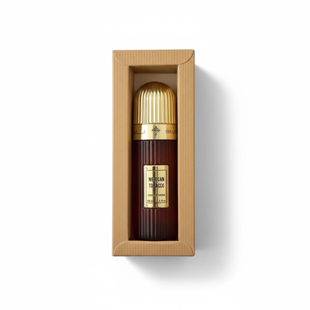 🔥 Mexican Tobacco by Ibrahim Al Qurashi – Luxury Extrait de Parfum (100ml)
