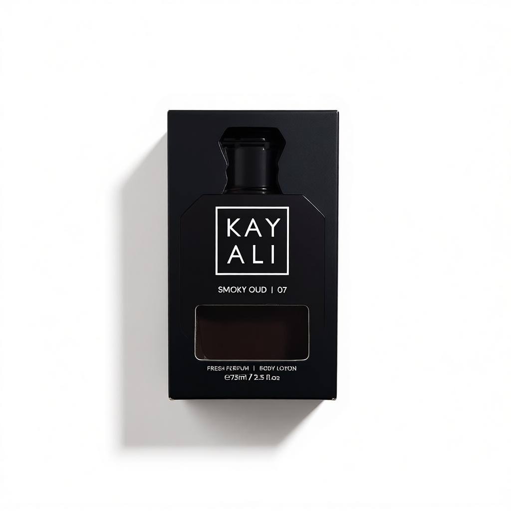 Kayali Oudgasm Smoky Oud 07 Gift Set 🖤✨ | Fresh Perfume & Body Lotion Duo