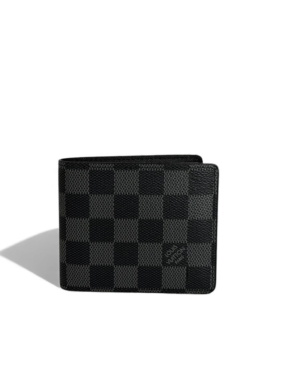 Louis Vuitton Damier Graphite Bifold Wallet 🖤⚫ | Classic Checkered Luxury Wallet