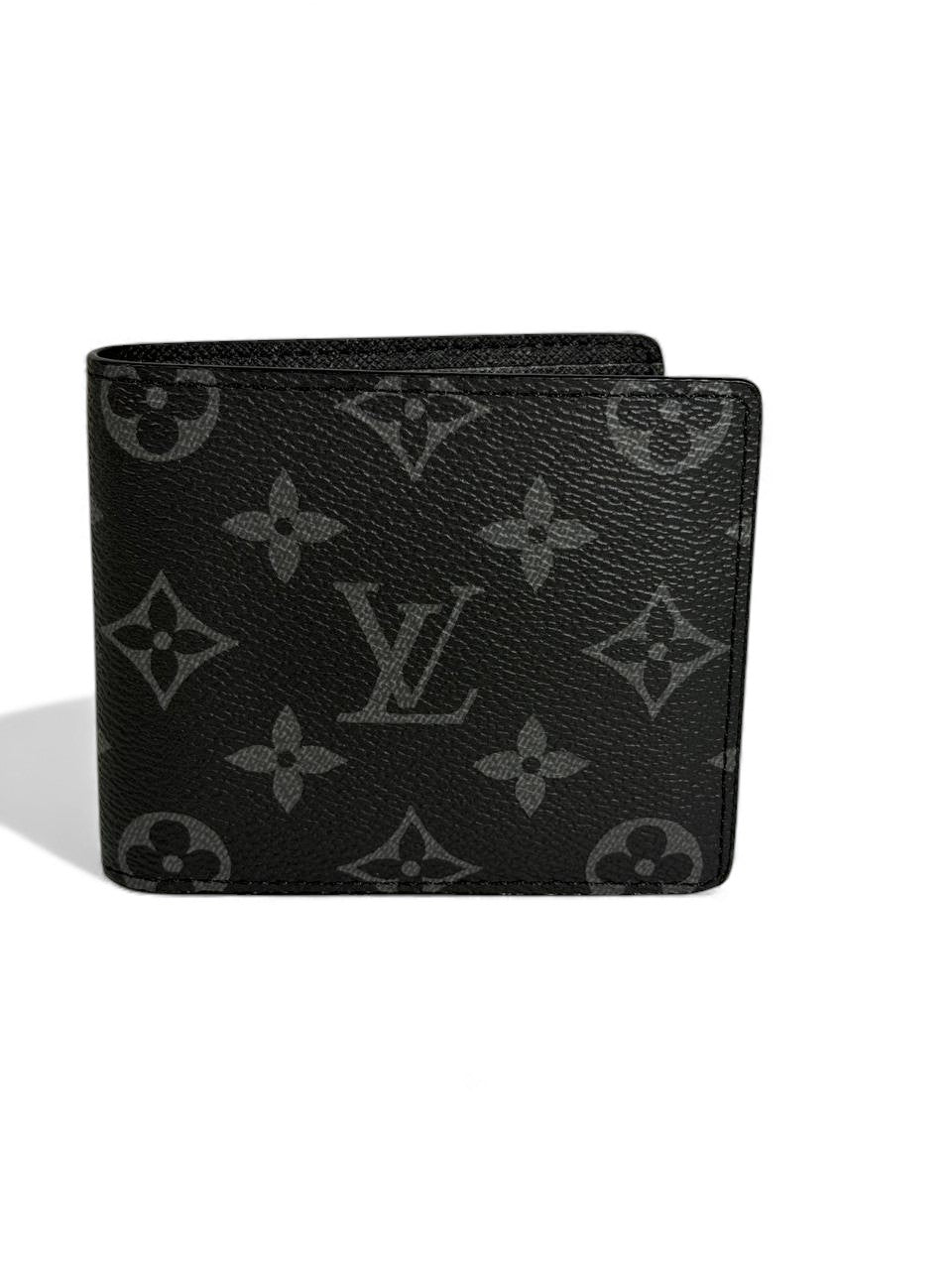 Louis Vuitton Monogram Eclipse Bifold Wallet 🖤✨ | Black & Grey LV Luxury Wallet