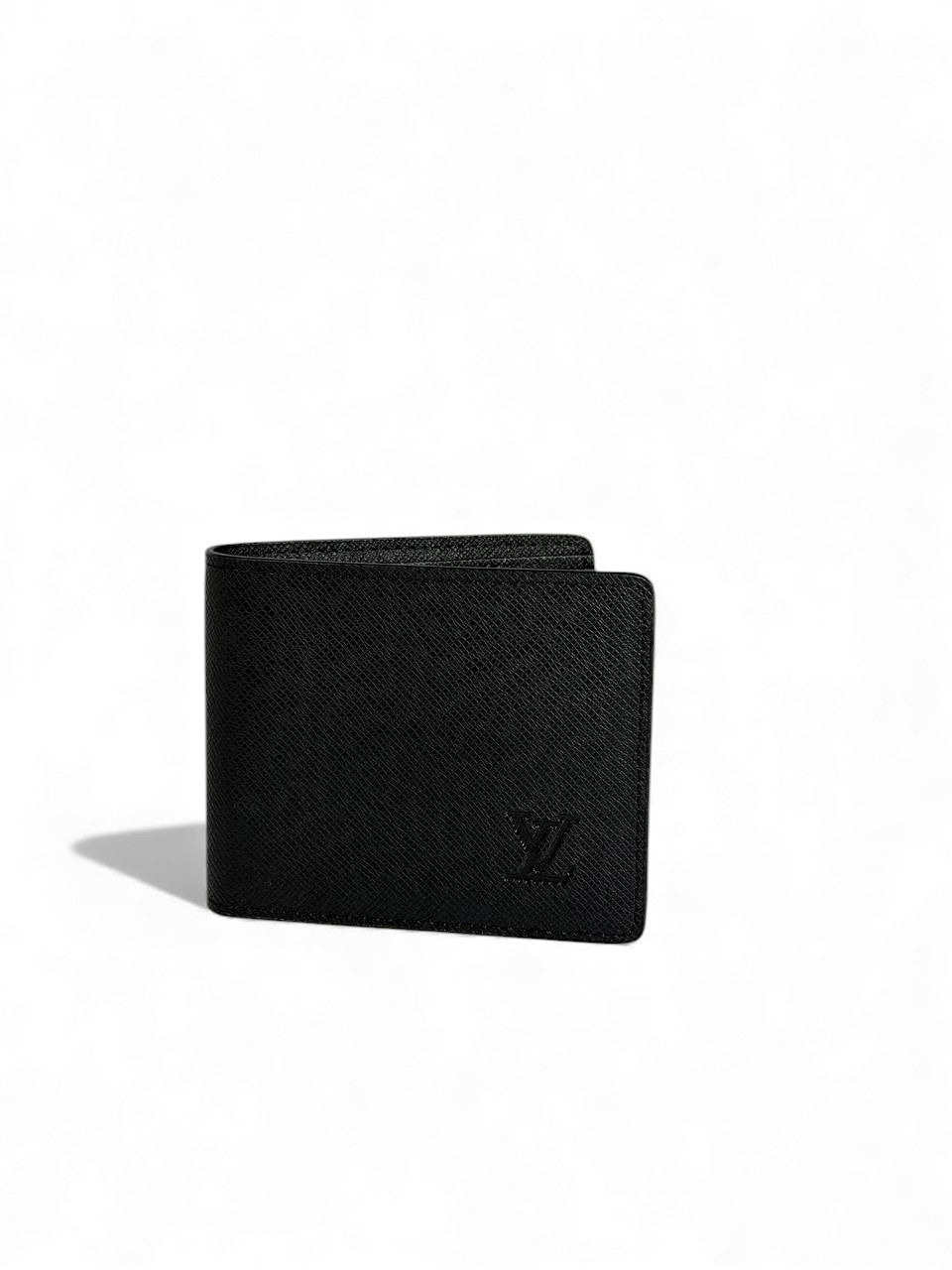 Louis Vuitton Taiga Black Leather Bifold Wallet 🖤✨ | Minimal Luxury Wallet