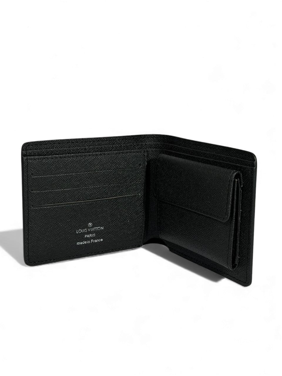 Louis Vuitton Epi Leather Black Bifold Wallet 🖤✨ | Textured Luxury Wallet