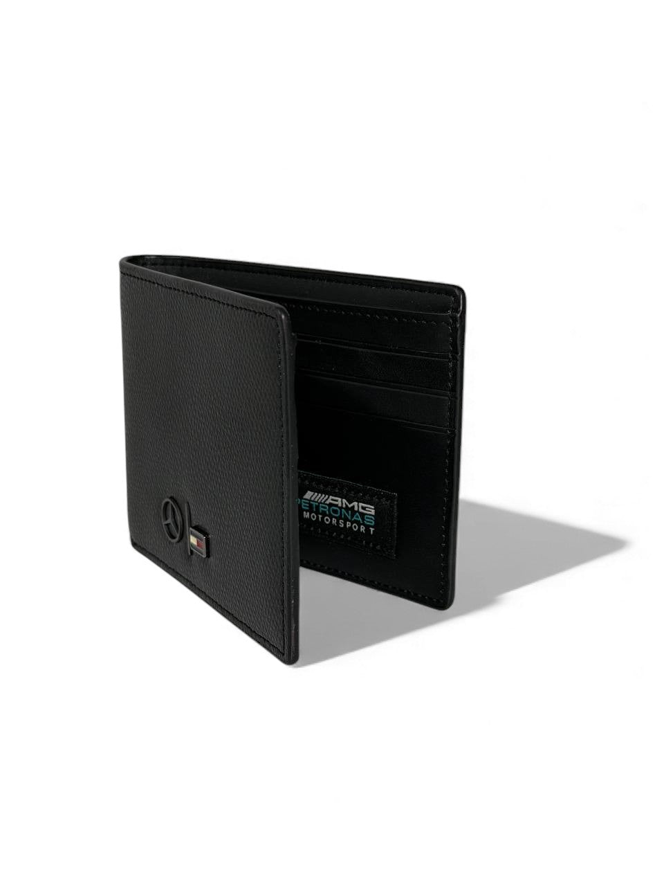 Tommy Hilfiger x Mercedes-Benz Black Leather Wallet – Premium Edition 🚗🖤