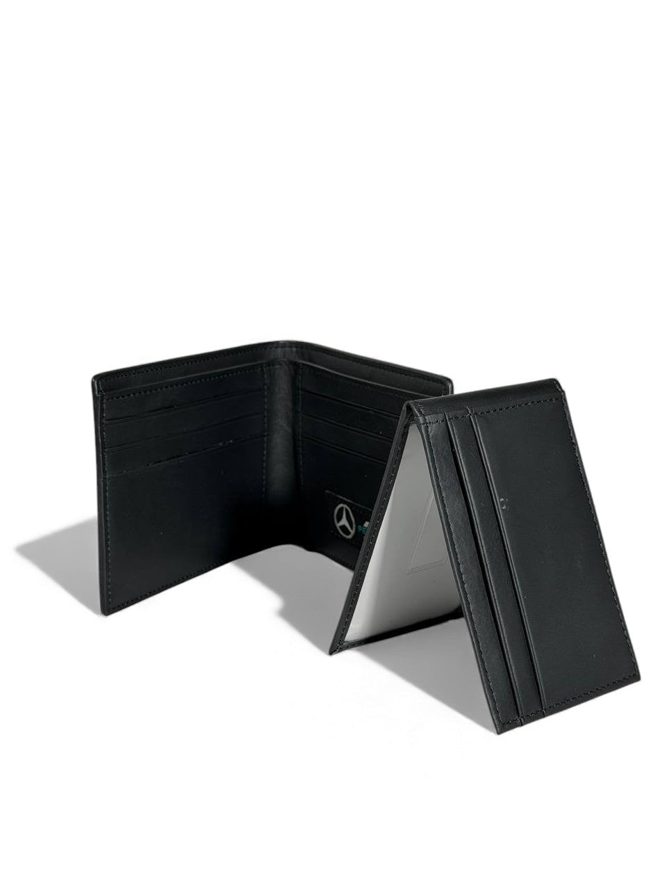 Tommy Hilfiger x Mercedes-Benz Black Leather Wallet – Premium Edition 🚗🖤