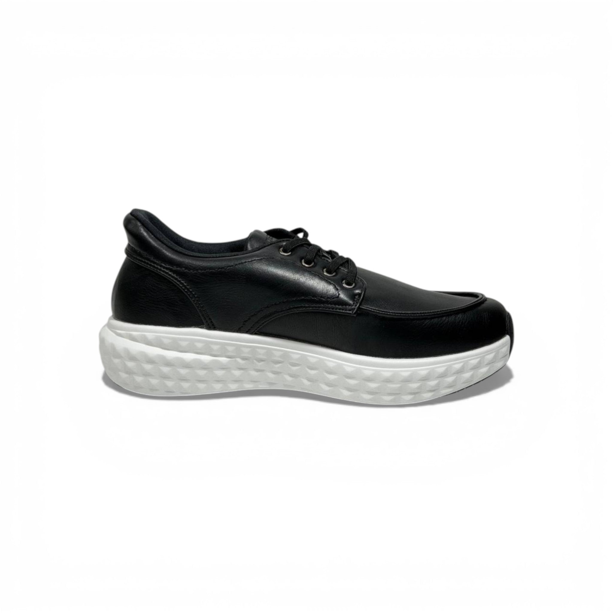 Skechers Ultra Light Leather Sneakers β Black Classic Comfort Shoes π€π | Lightweight Casual Walking Shoes