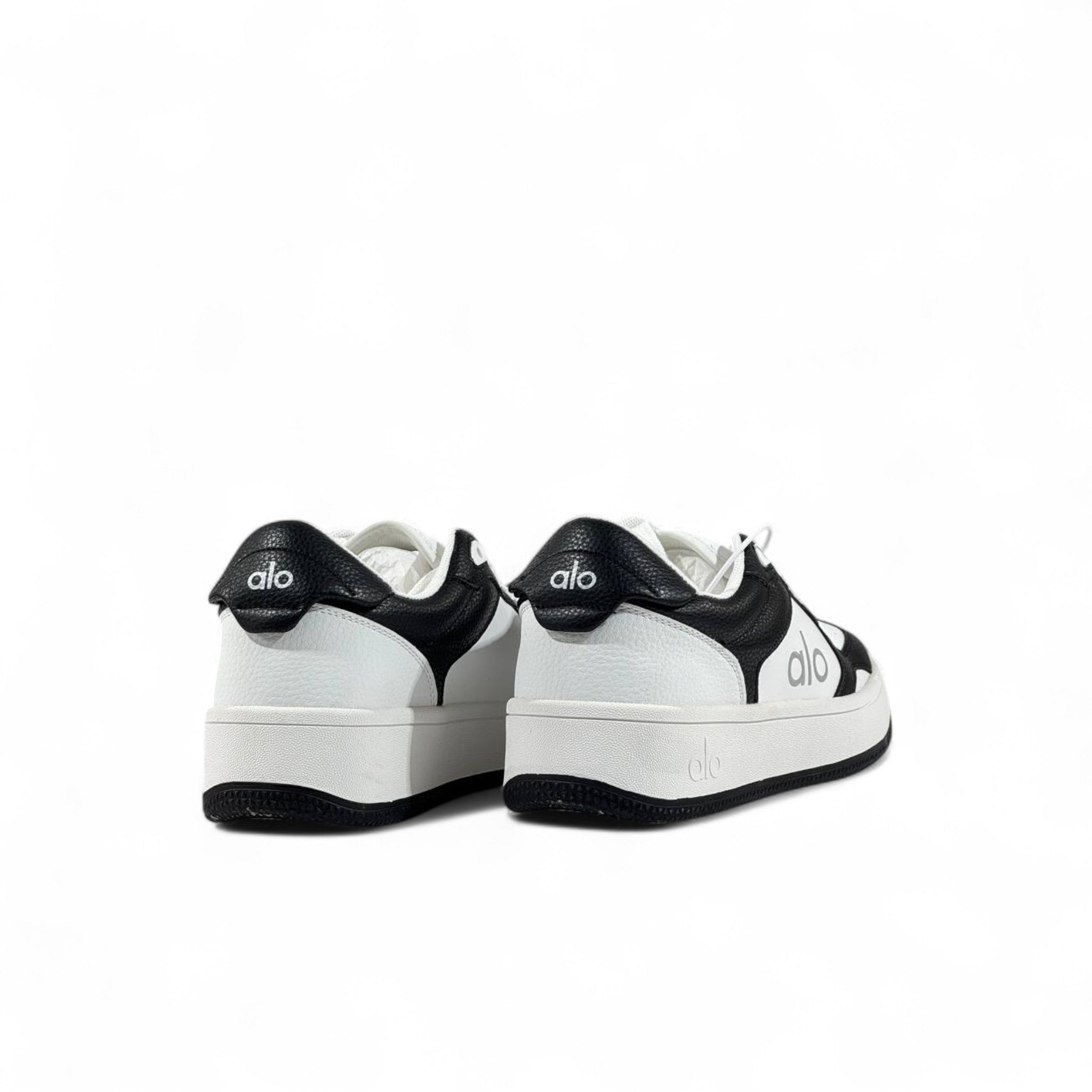 Alo Black & White Sneakers – Bold Contrast, Everyday Comfort