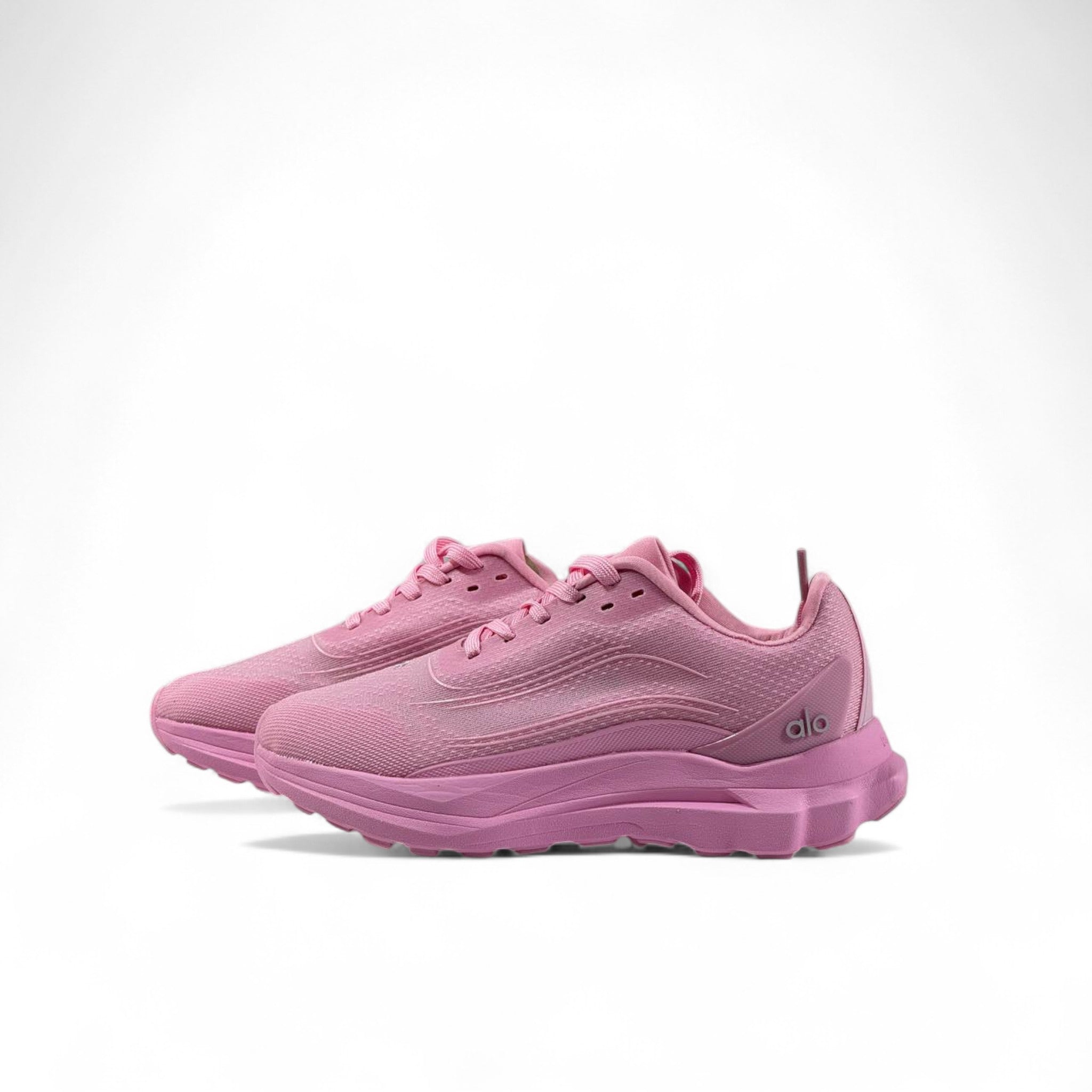 Alo Pink Runner Sneakers β Bold Style Meets Cloud Comfort