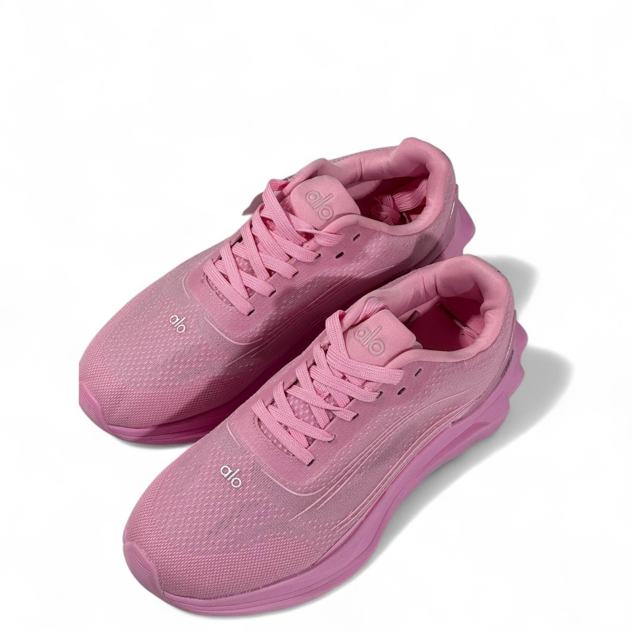 Alo Pink Runner Sneakers – Bold Style Meets Cloud Comfort