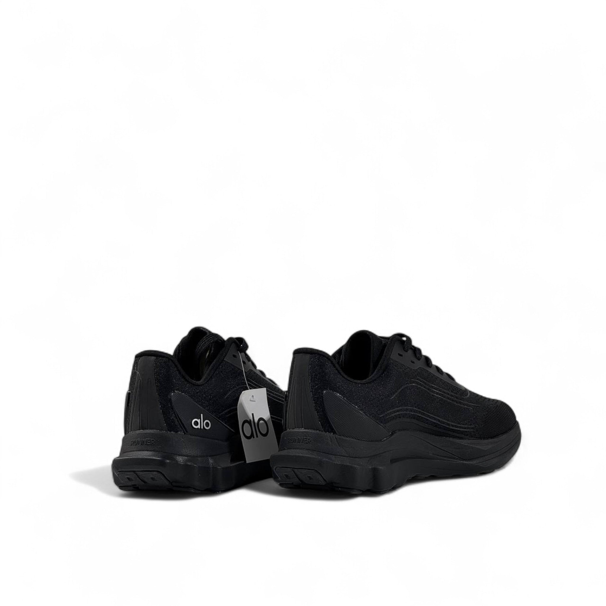 Alo Black Runner Sneakers – Sleek Power, Endless Comfort