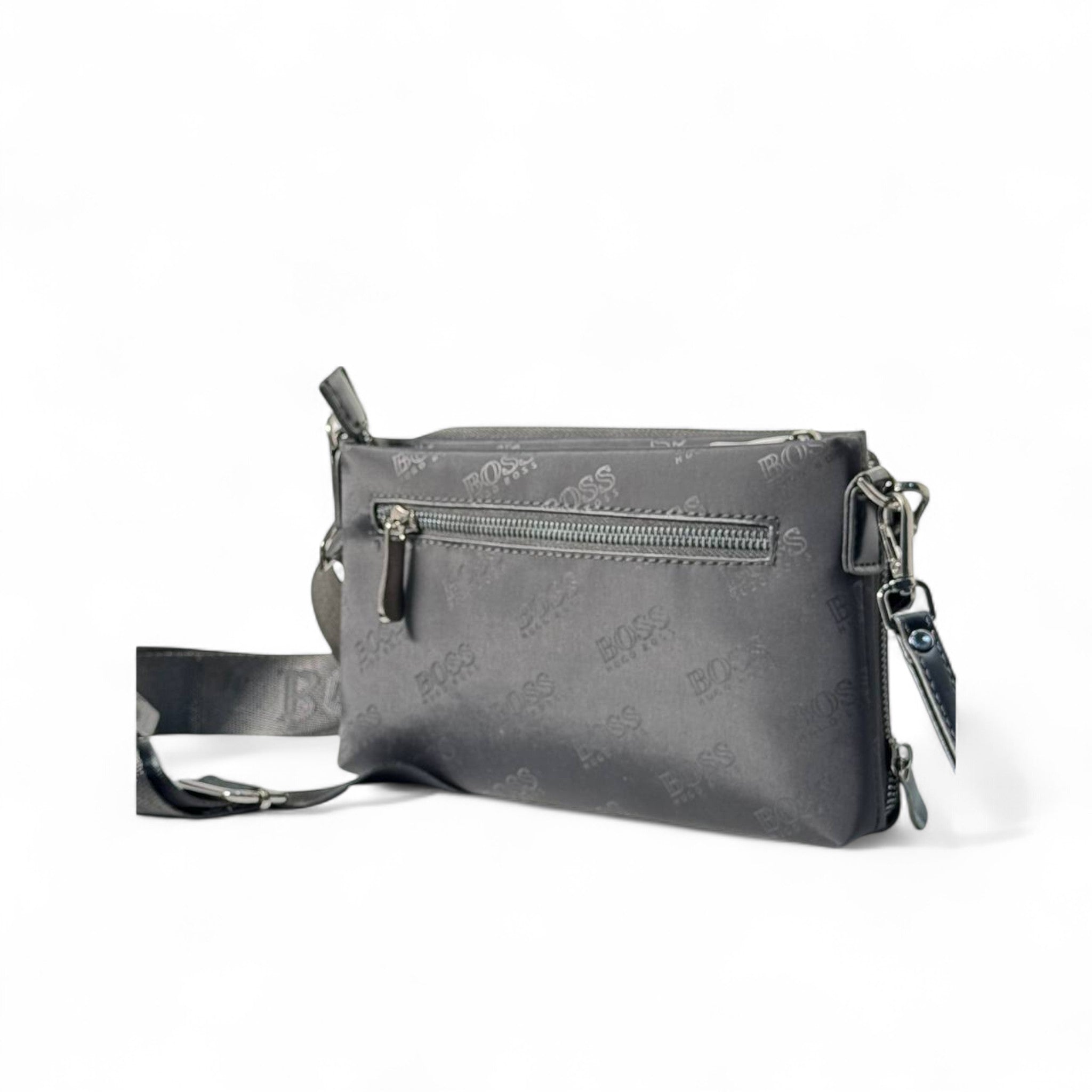 π€ BOSS Signature Black Crossbody Bag β Sleek & Branded π€