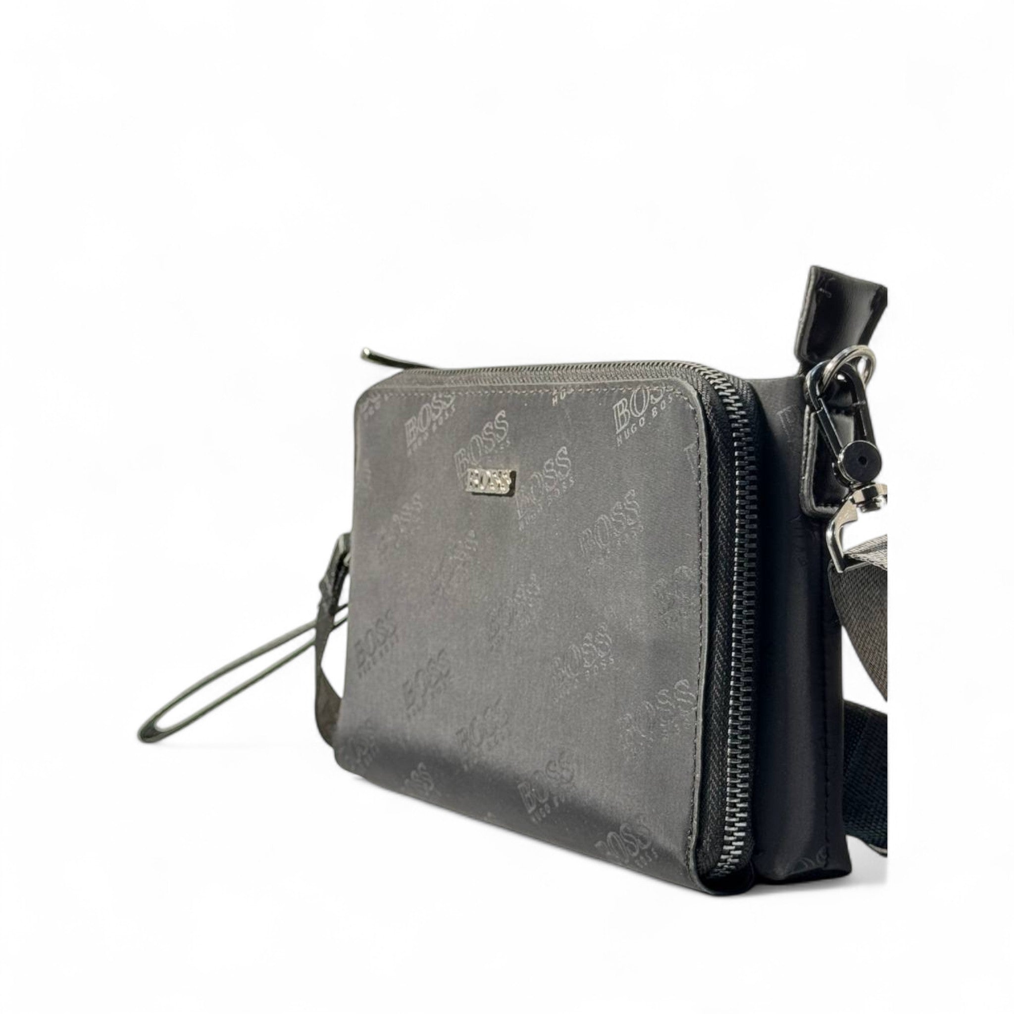 π€ BOSS Signature Black Crossbody Bag β Sleek & Branded π€