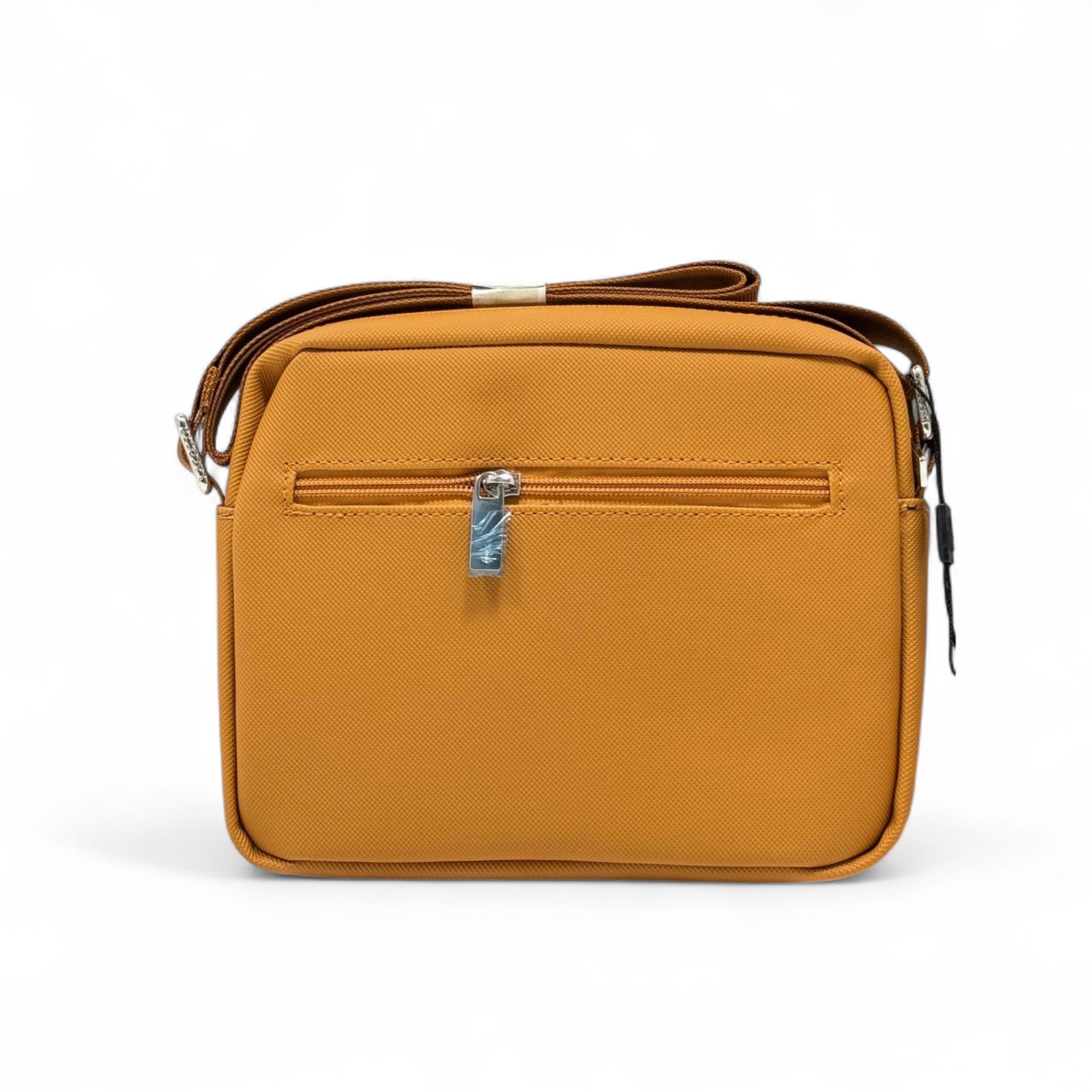 Lacoste Mustard Crossbody Bag β Bold Sophistication in Every Stitch ππ