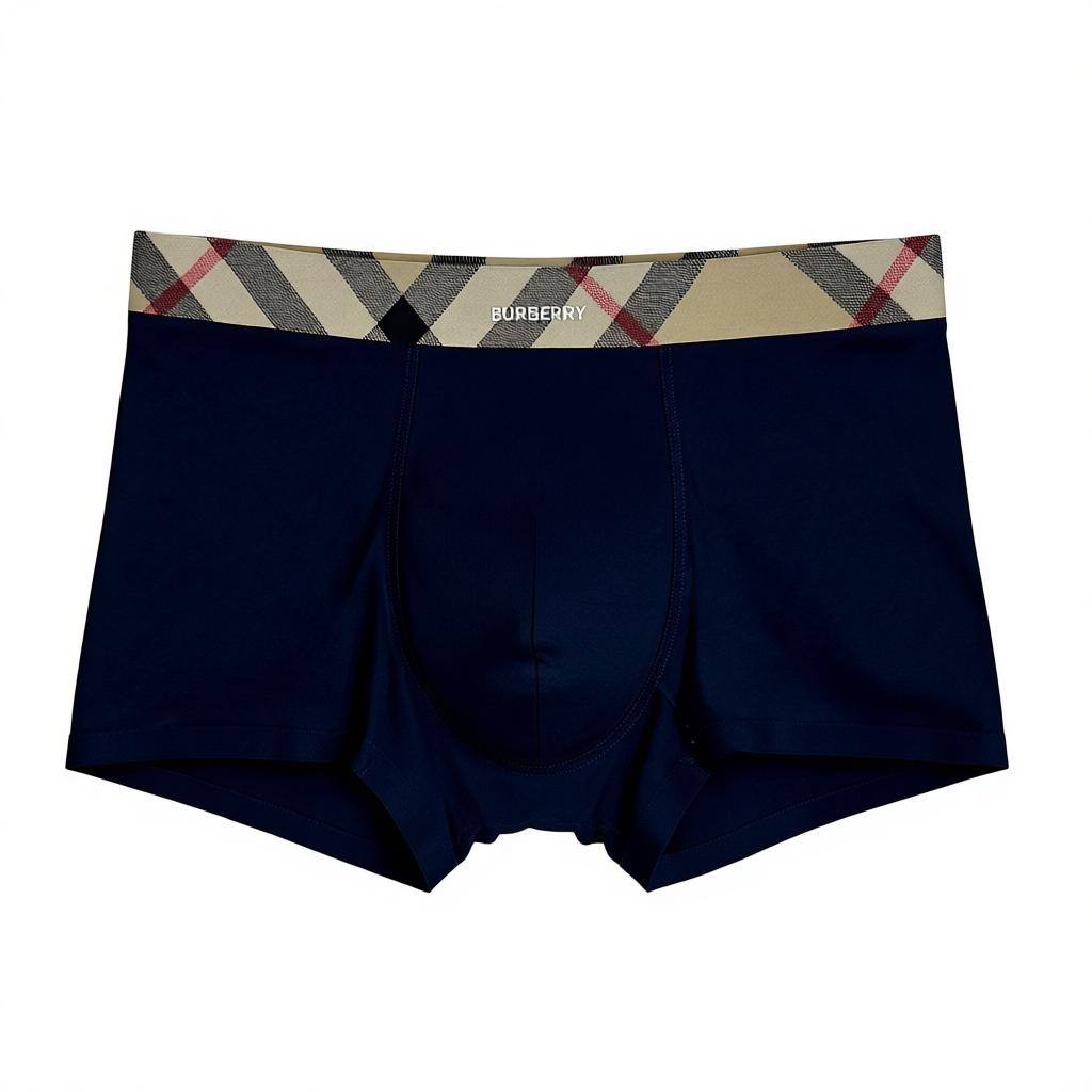 Burberry Inspired Check Waistband Men's Boxer Set β 3 Premium Pieces