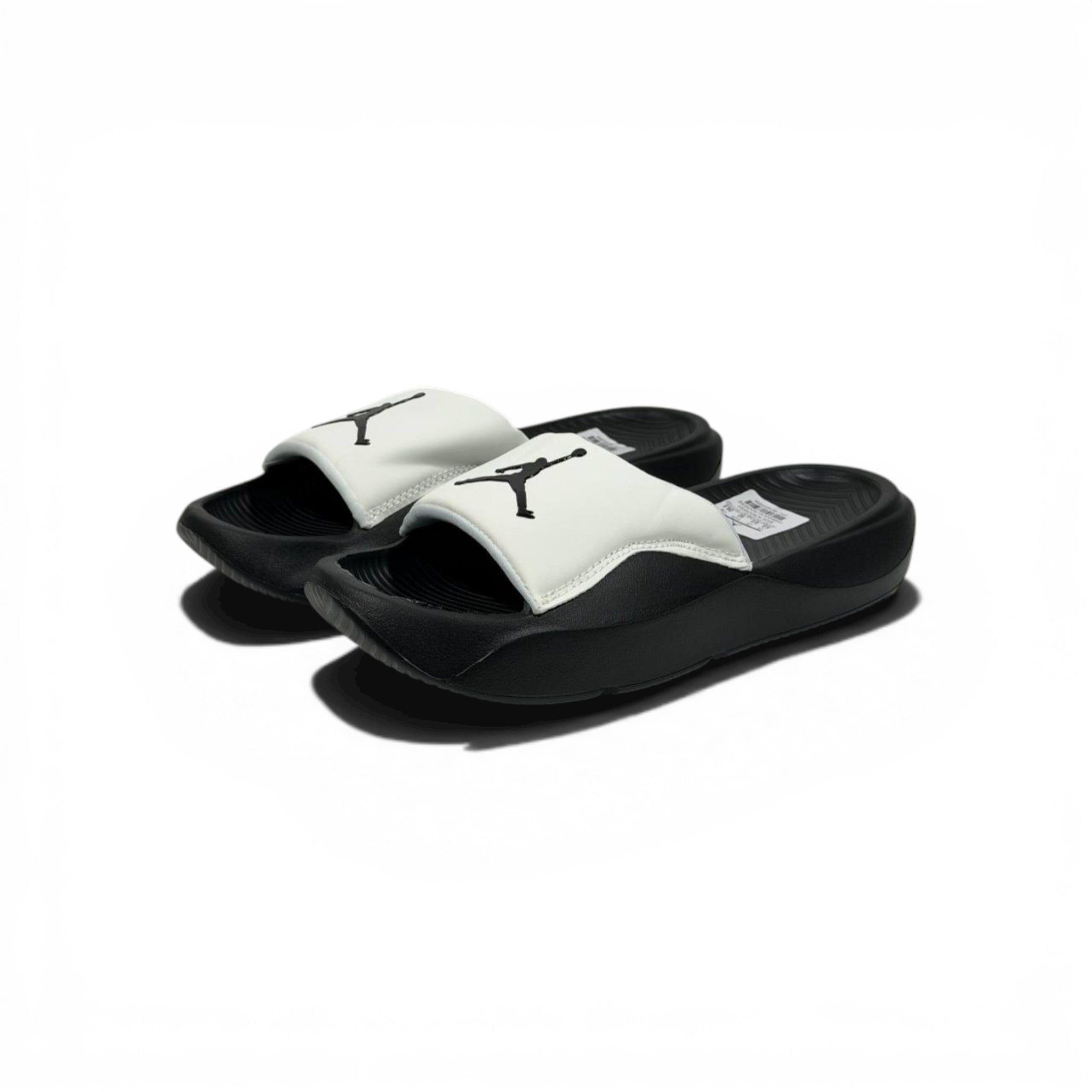 ⚫⚪ Air Jordan Mono Slides – Black & White Signature Comfort Edition