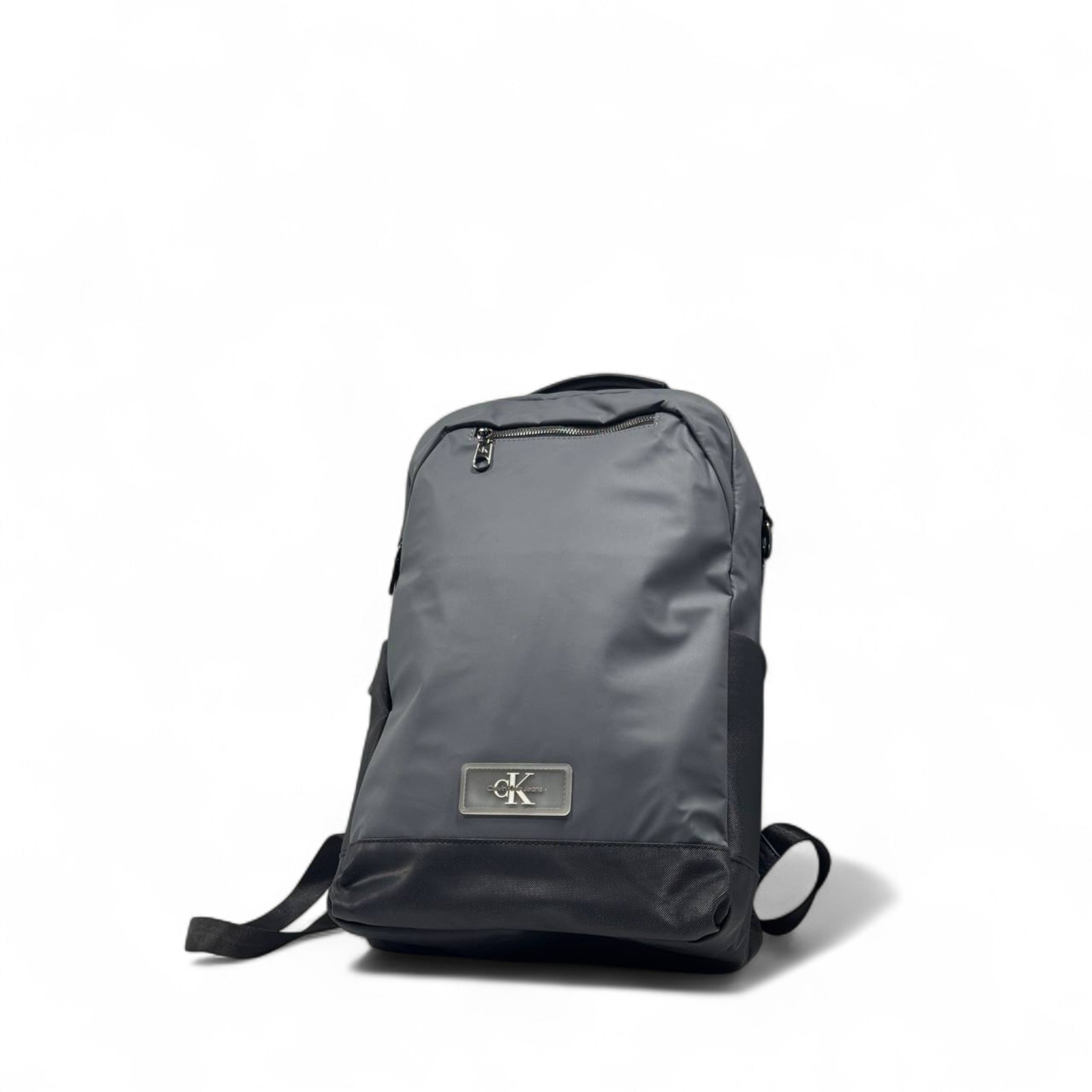 Calvin Klein Grey Urban Backpack β Modern Minimalism π€π