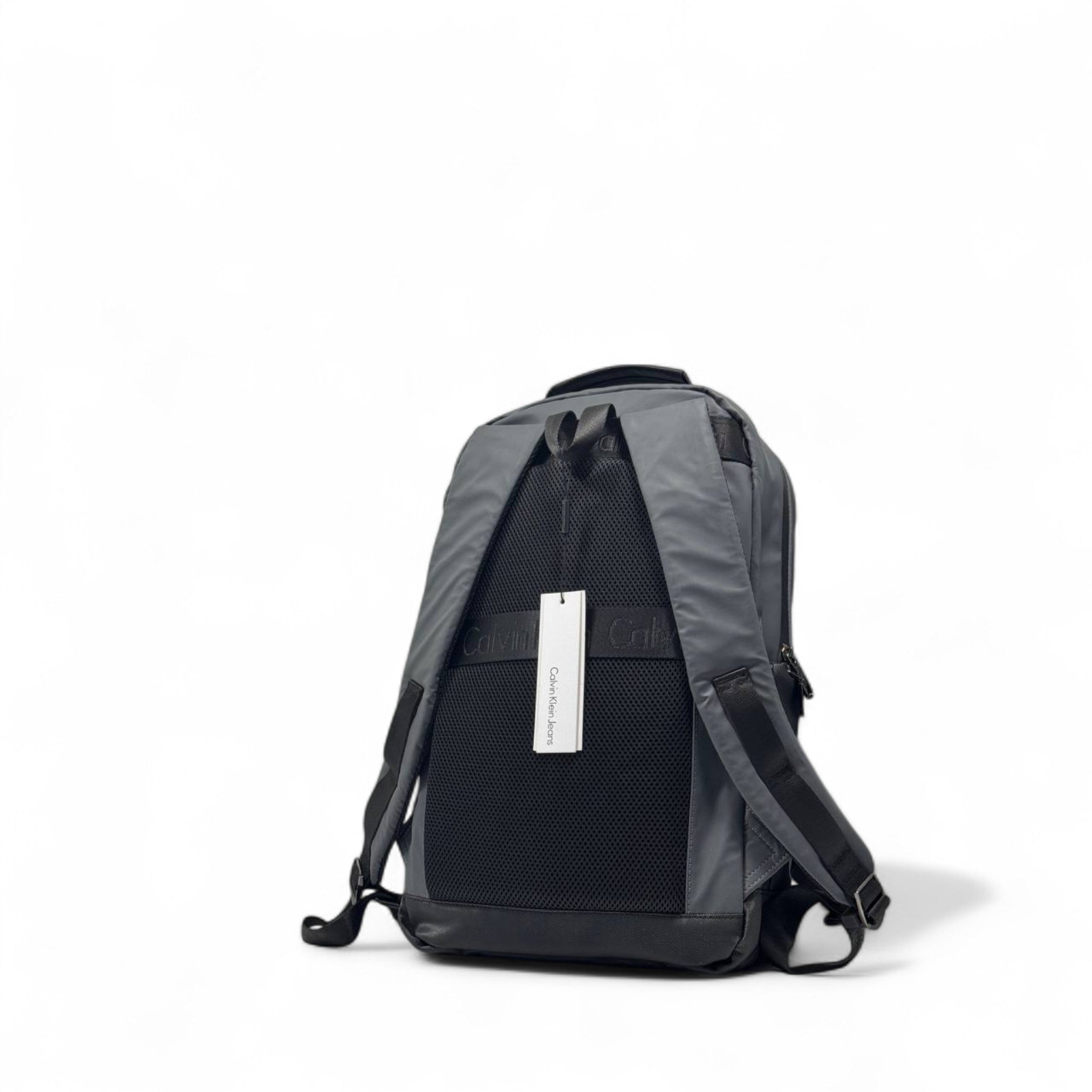 Calvin Klein Grey Urban Backpack β Modern Minimalism π€π