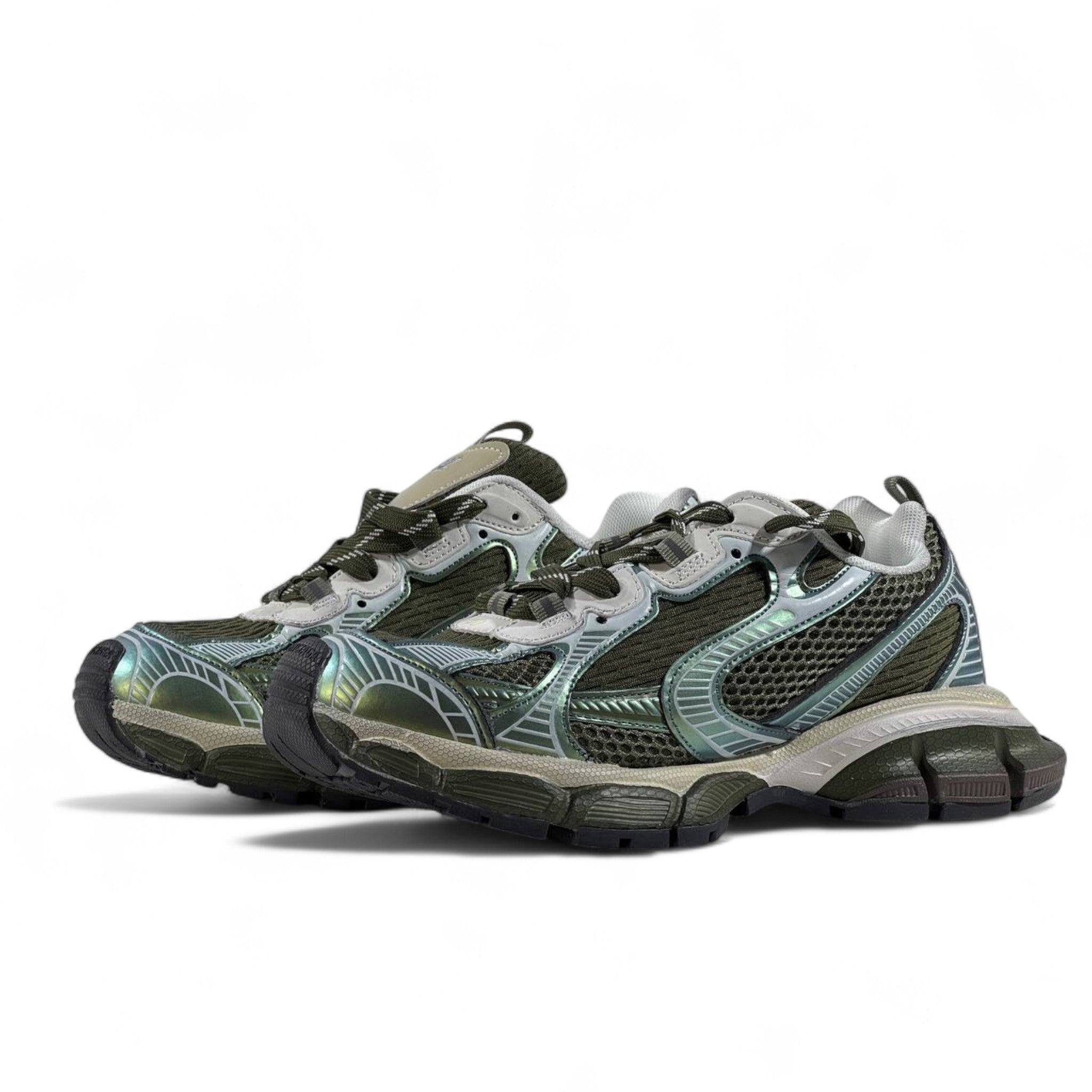 π₯ Balenciaga 3XL Sneakers β Green Iridescent Chunky Trainers πβ‘