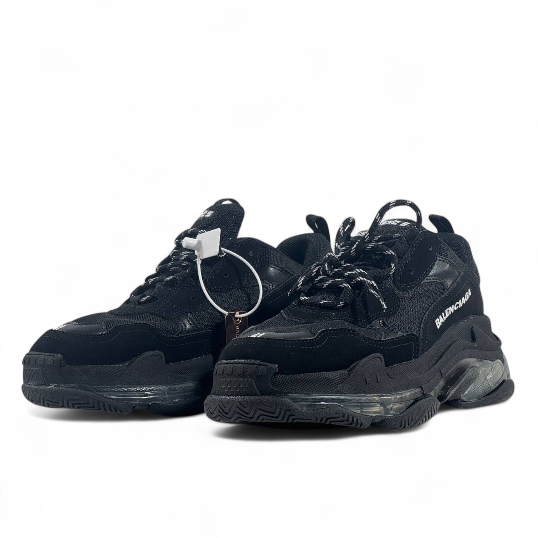 Balenciaga Triple S Sneakers β Triple Black Icon