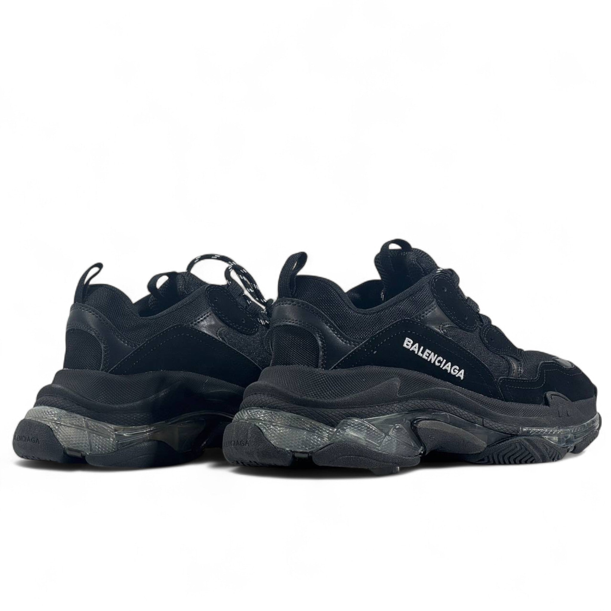 π₯ Balenciaga Triple S Sneakers β All Black Chunky Trainers πβ‘