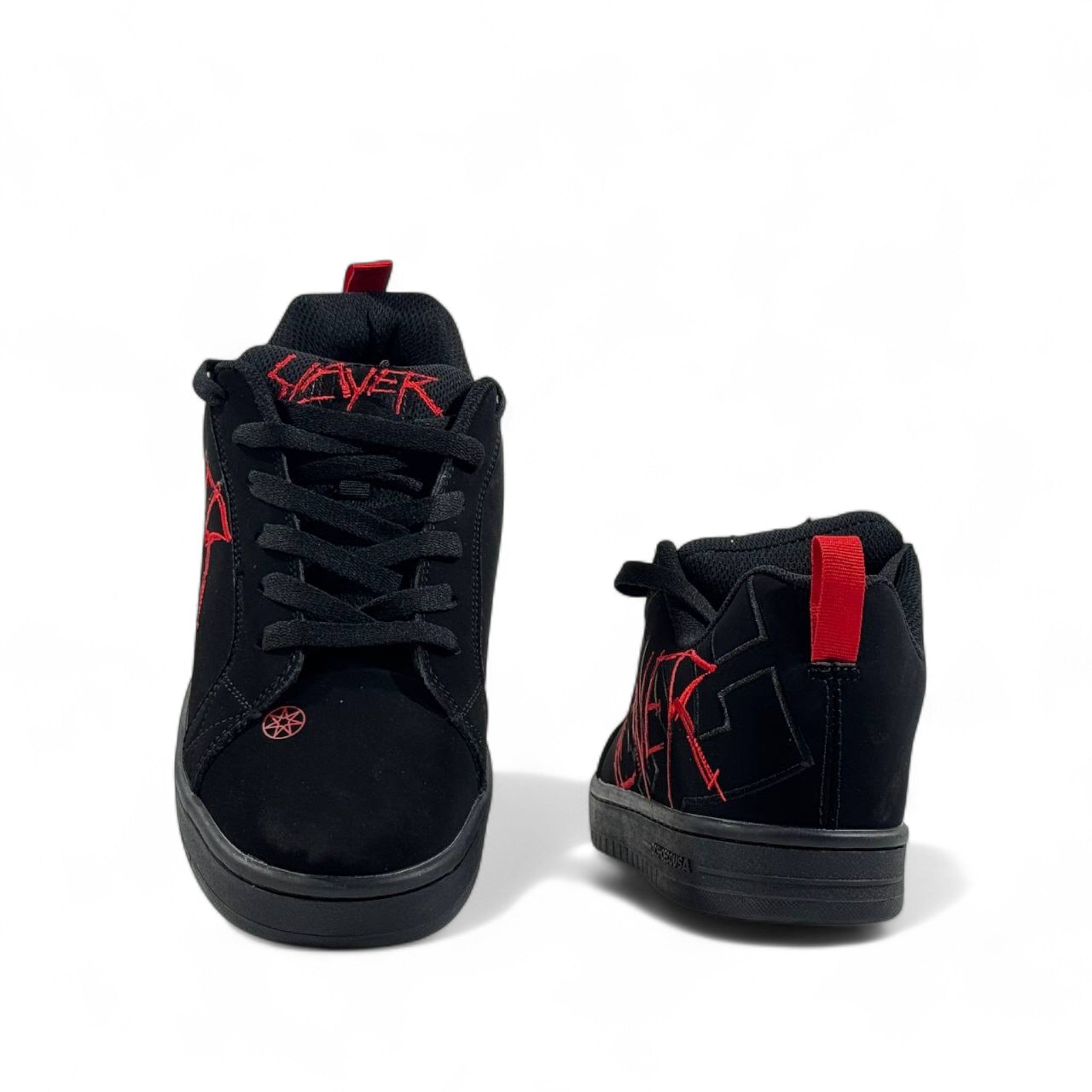 DC Shoes x Slayer Sneakers – Black & Red Limited Edition