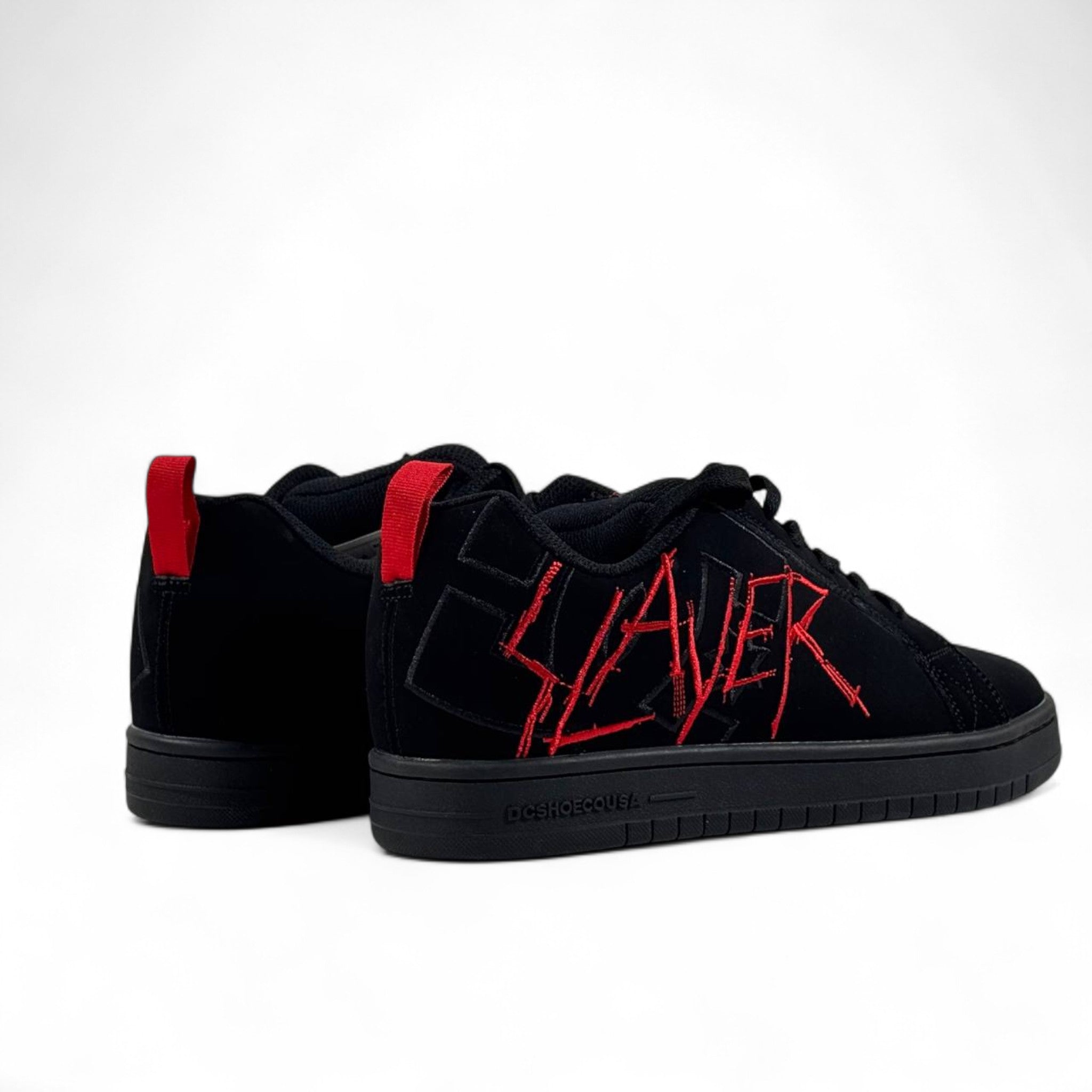 π₯ DC Shoes x Slayer Sneakers β Black Suede Limited Edition ππ΄