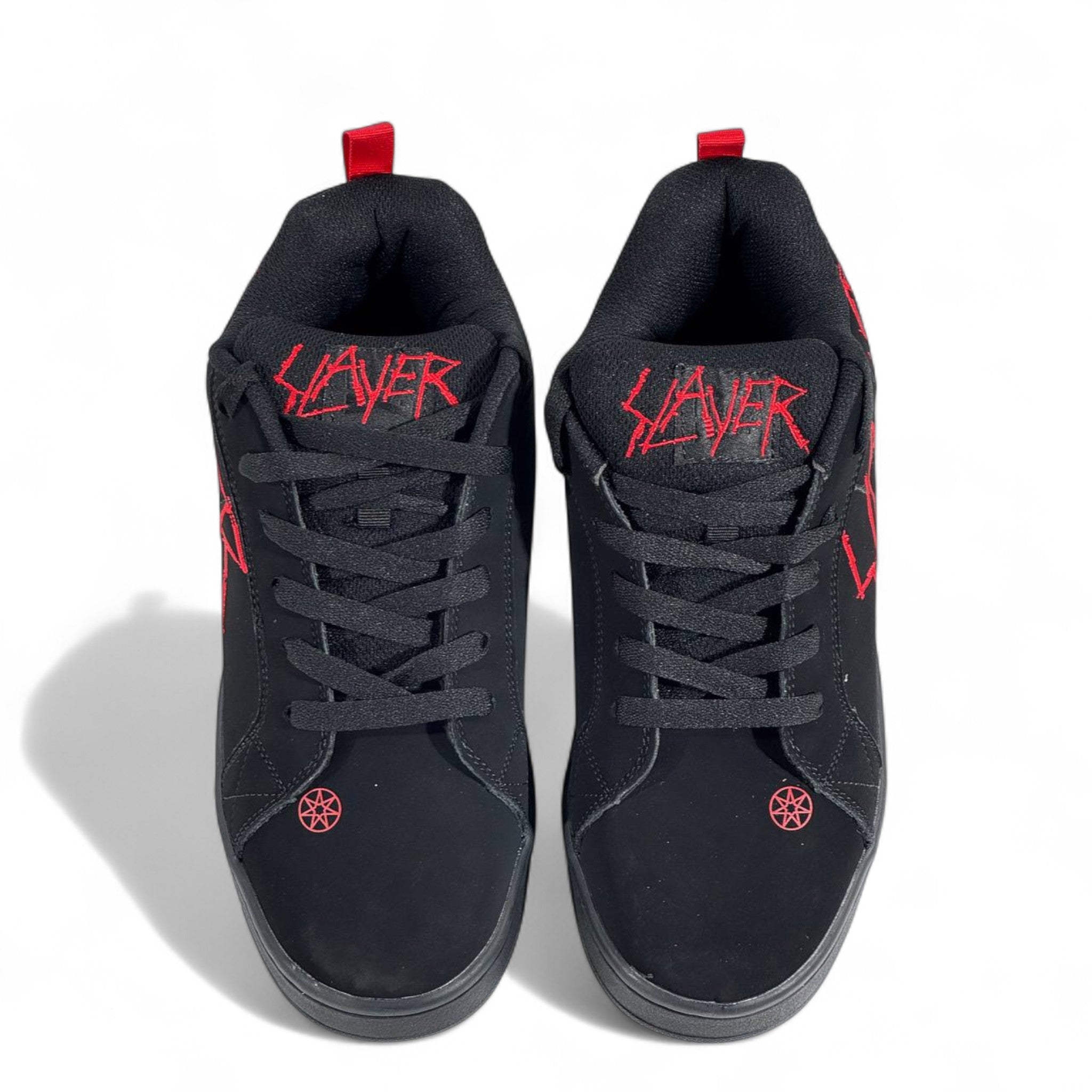 DC Shoes x Slayer Sneakers – Black & Red Limited Edition