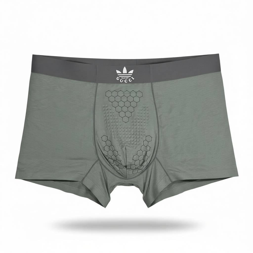 Gucci Men’s Monogram Waistband Boxer Set – 3 Pieces | Premium Soft Stretch 🩳💛