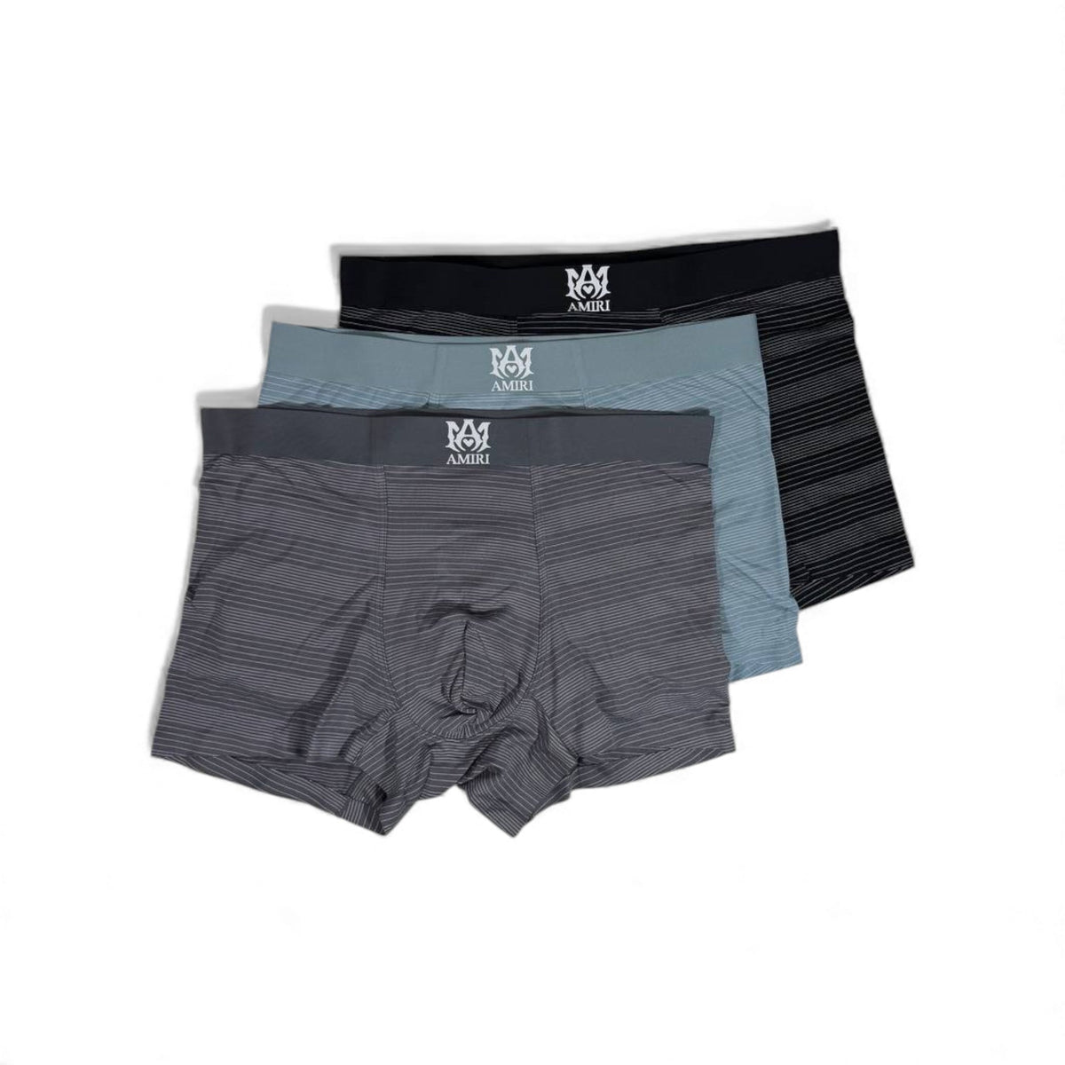 Amiri Signature Stripe Boxer Set