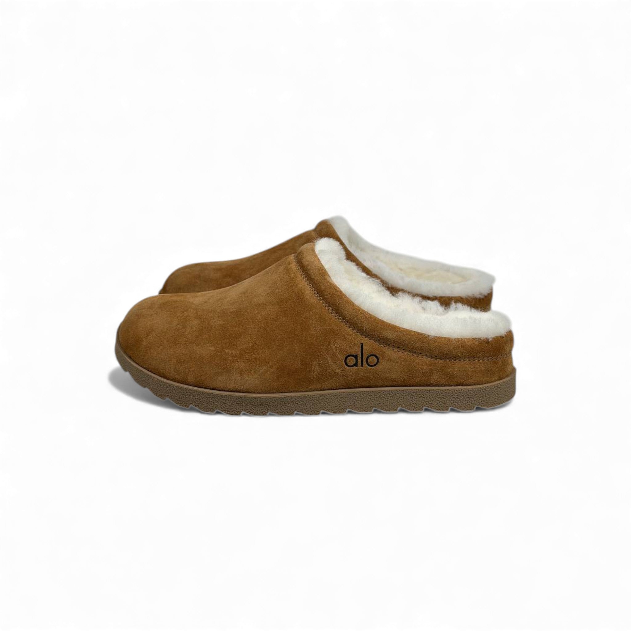 Alo Shearling Slip-On Clogs β Chestnut Everyday Comfort π€β¨