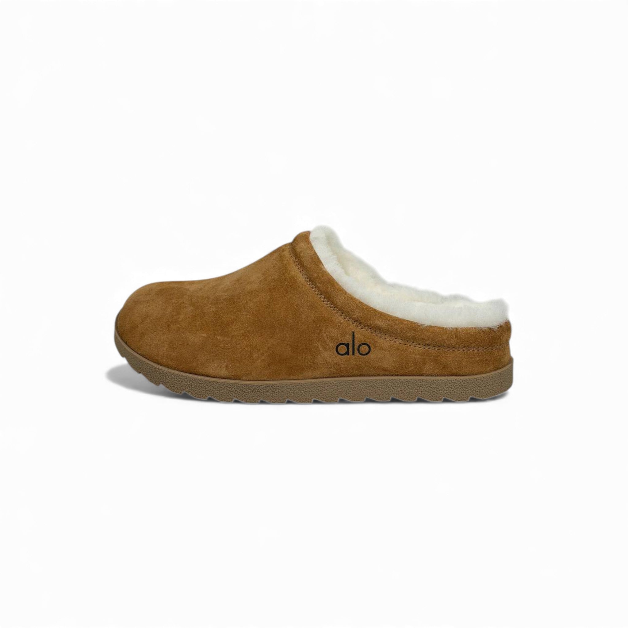 Alo Shearling Slip-On Clogs β Chestnut Everyday Comfort π€β¨