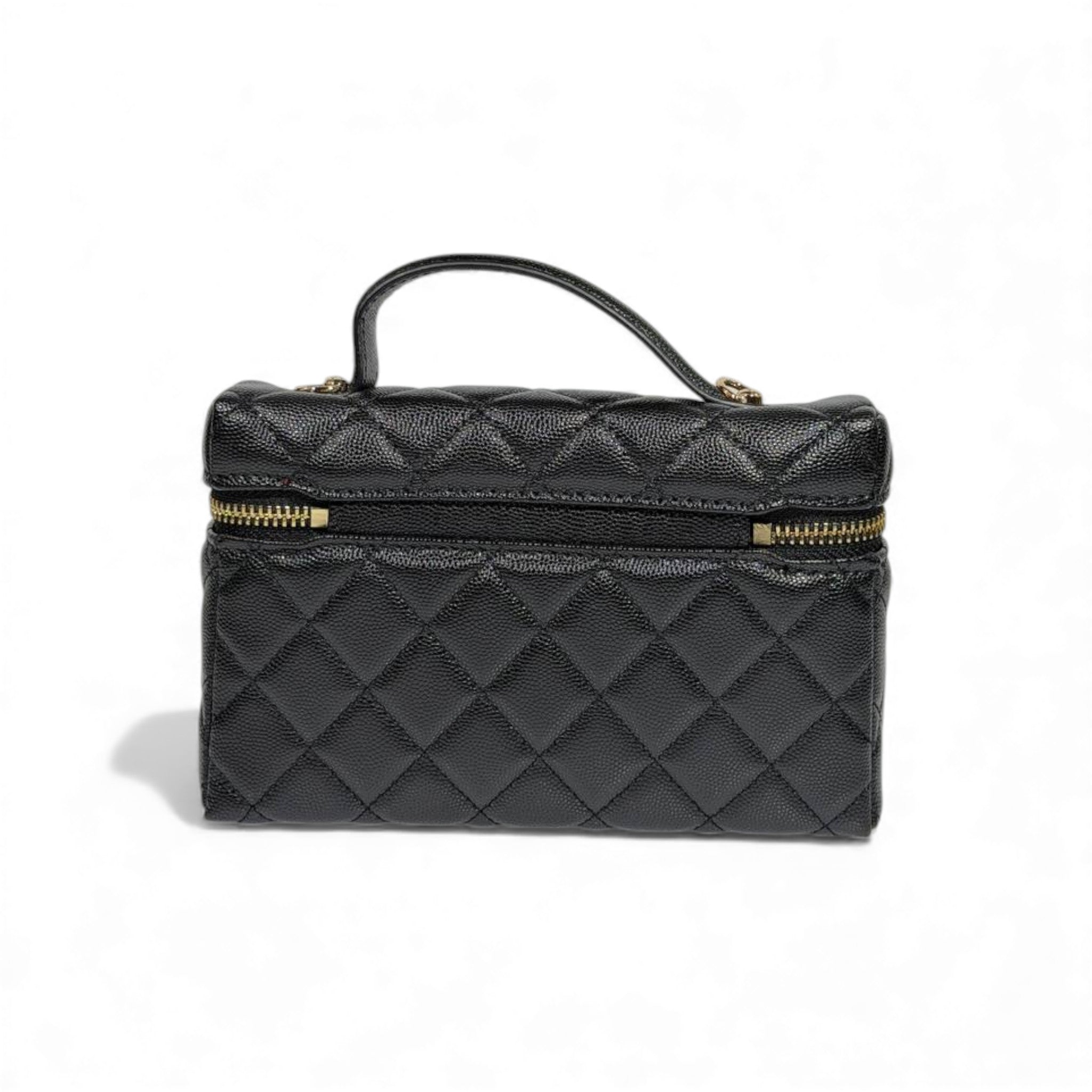 🖤 Chanel Quilted Vanity Case ✨👜 | Timeless Black Luxury