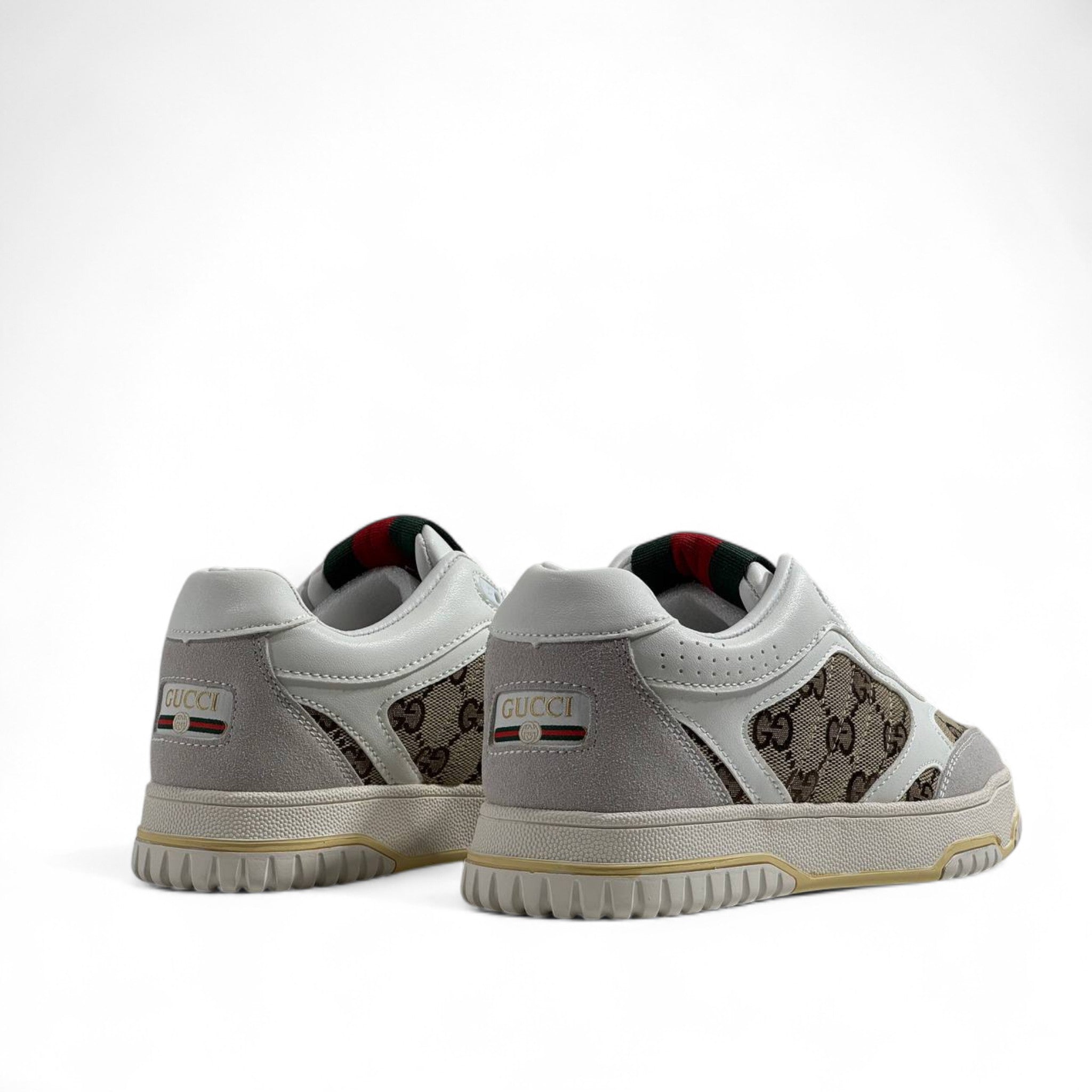 π₯ Gucci GG Supreme Sneakers β Beige/White Monogram Trainers πβ¨