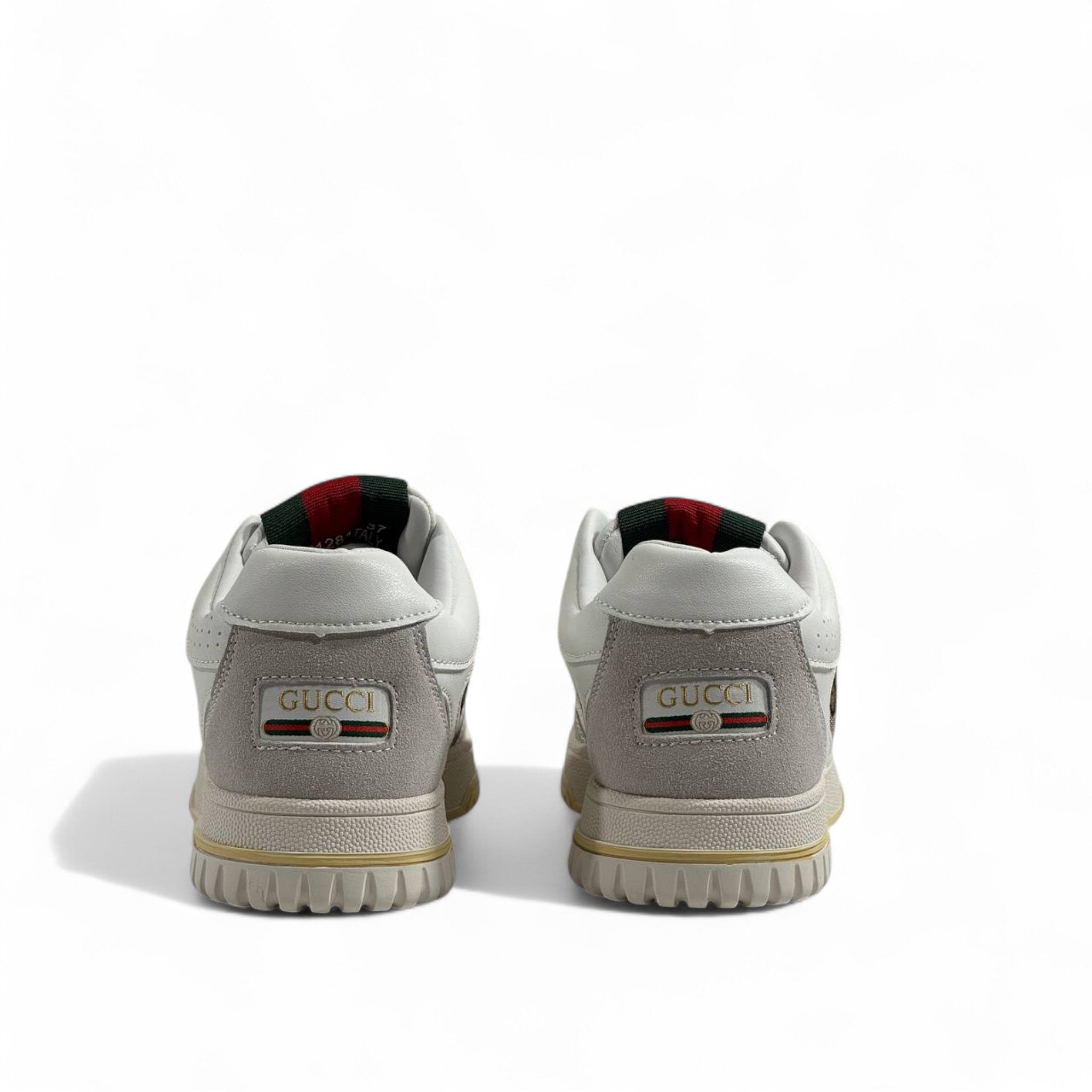 🔥 Gucci GG Supreme Sneakers – Beige/White Monogram Trainers 👟✨