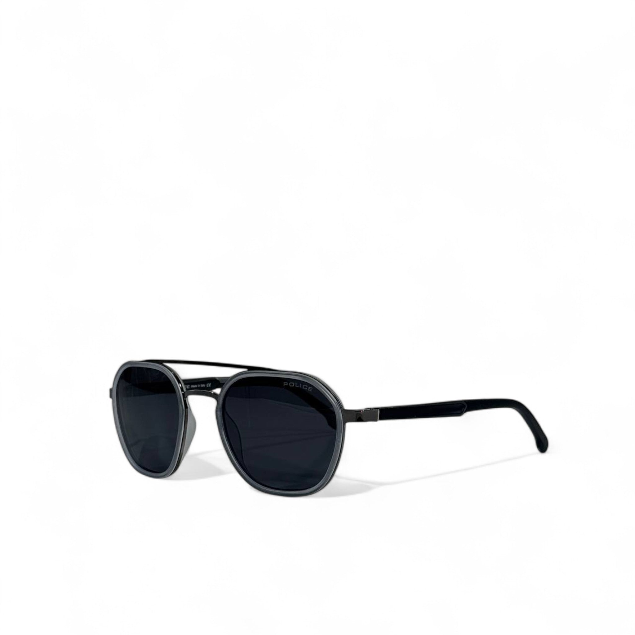 Police Sunglasses – Black Aviator Style with Dark Lenses 😎🖤