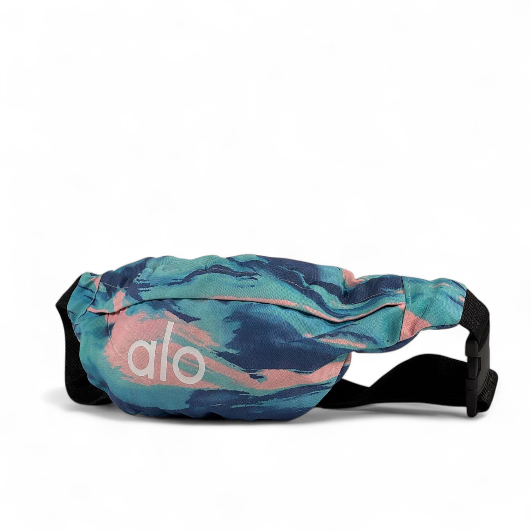 Alo Multicolor Tie-Dye Waist Bag – Festival & Streetwear Vibe 🌈🎒