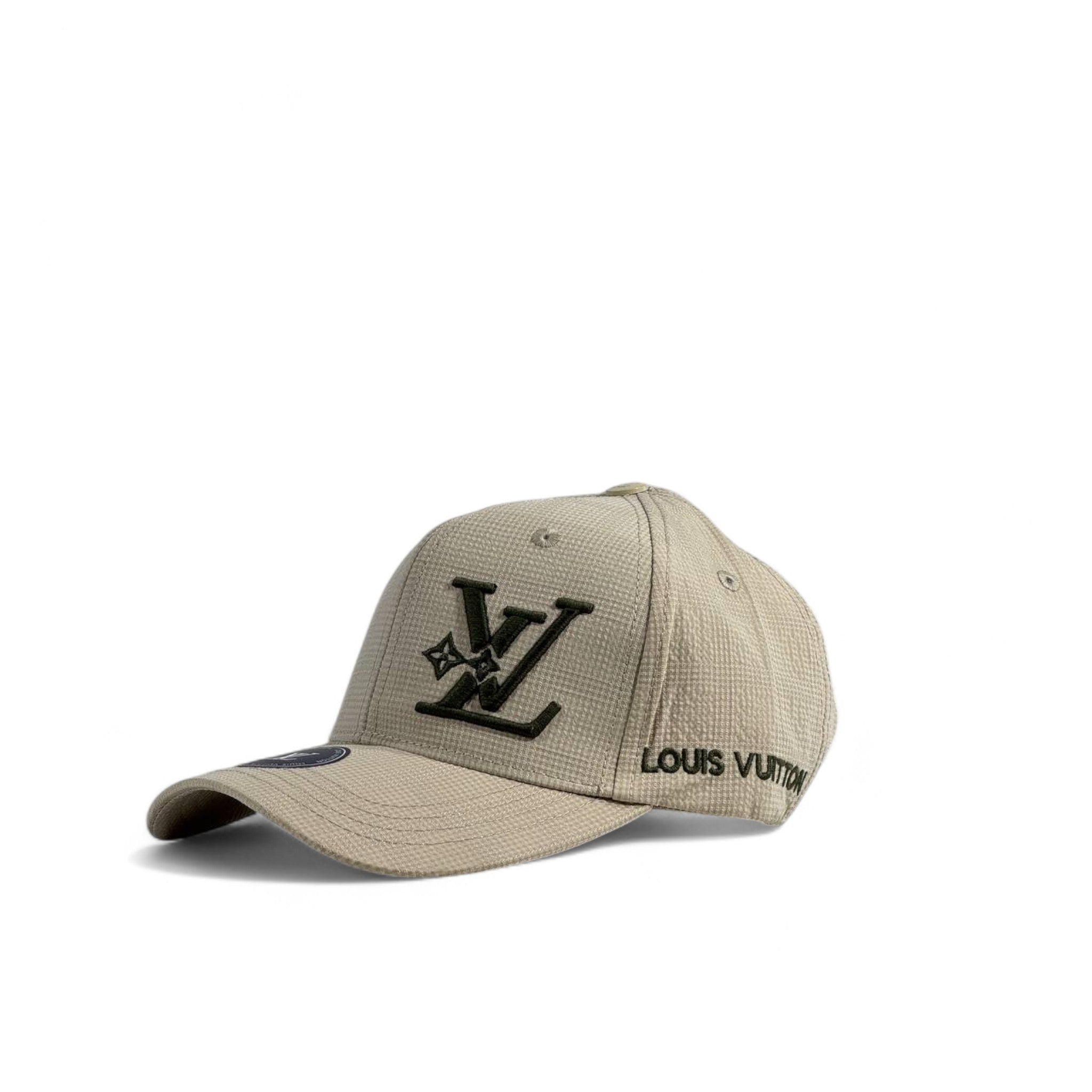 Louis Vuitton Beige LV Monogram Cap – Timeless Luxury Streetwear 🧢🤍