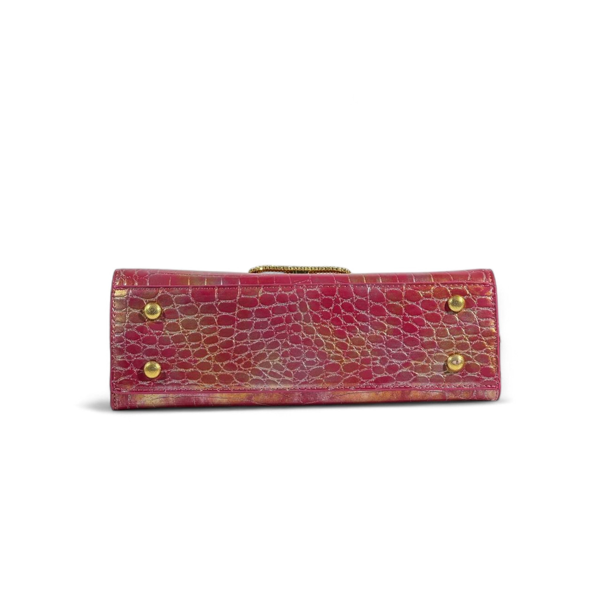 Valentino Garavani Ombre Croc VLogo Bag đâ¨