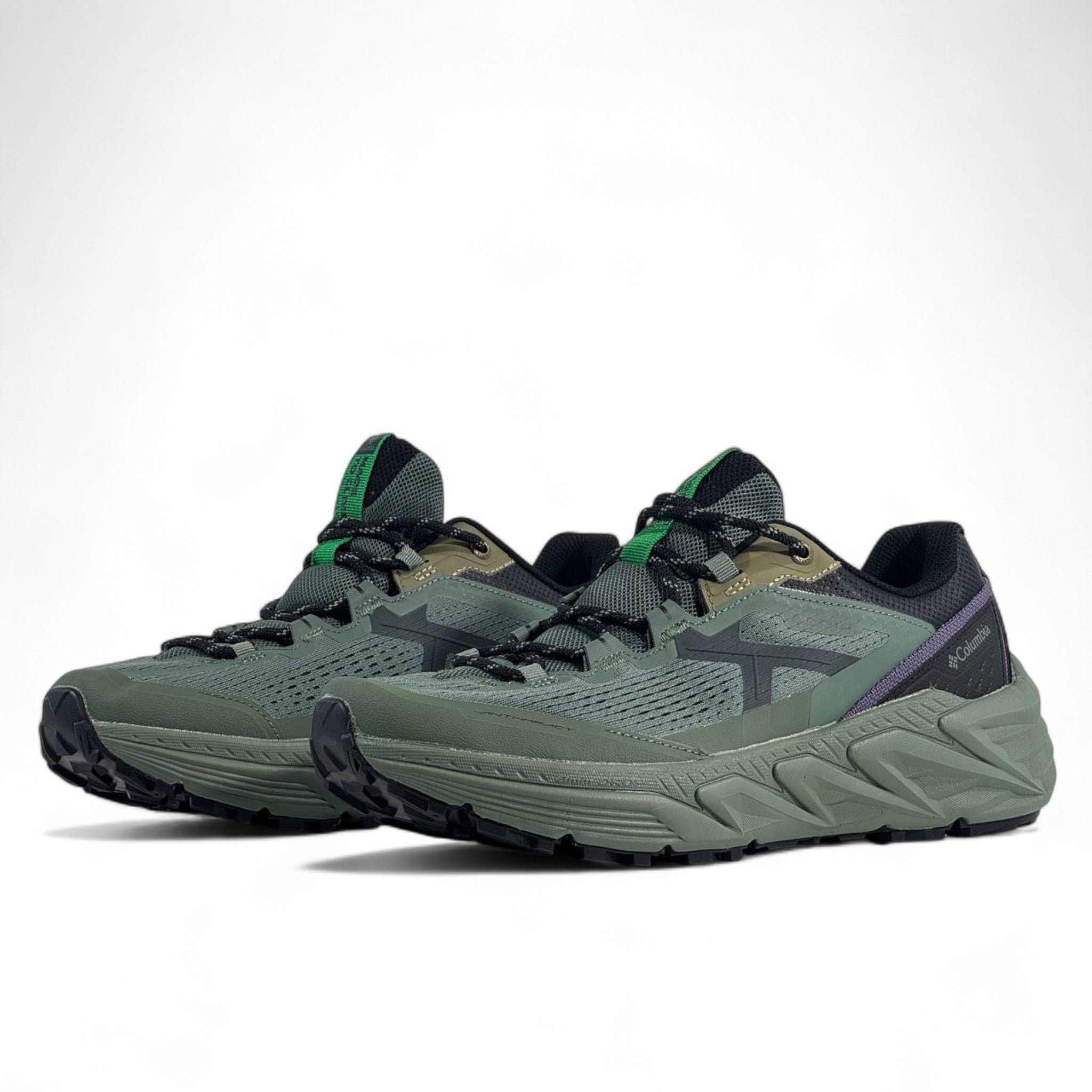 Columbia GORE-TEX Trail Sneakers β Forest Green