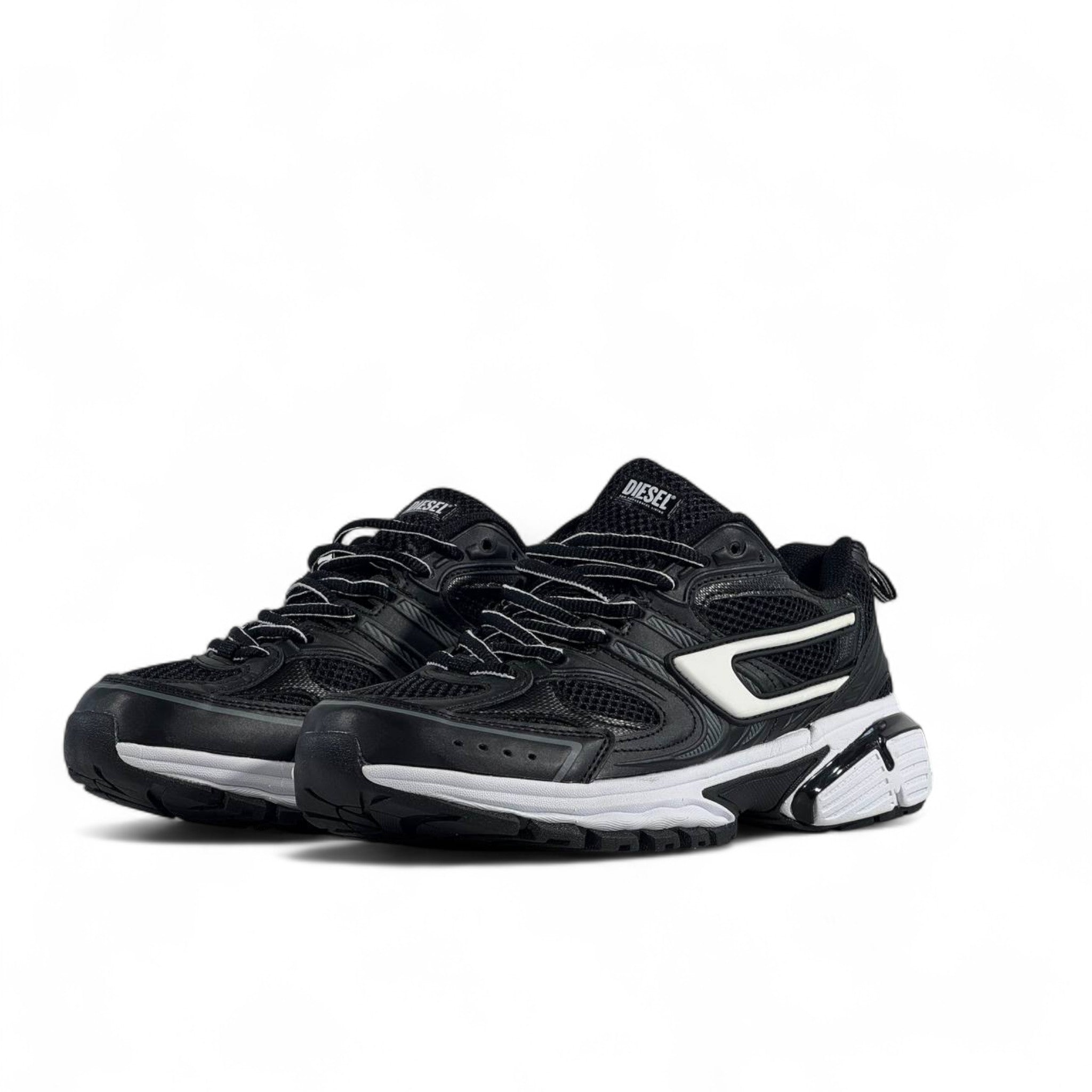 Diesel Black Chunky Sneakers β Bold Urban Streetwear