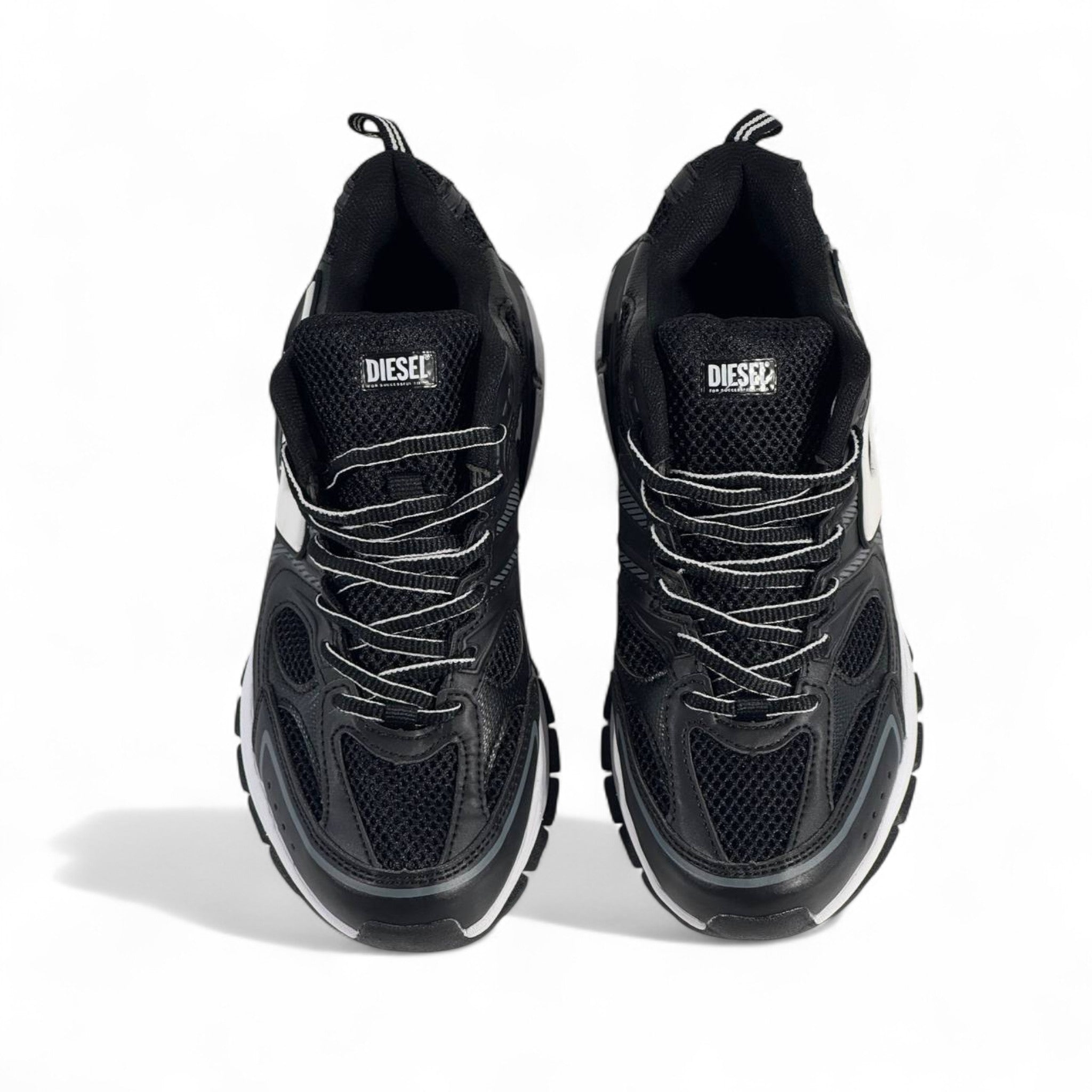 Diesel Black Chunky Sneakers – Bold Urban Streetwear