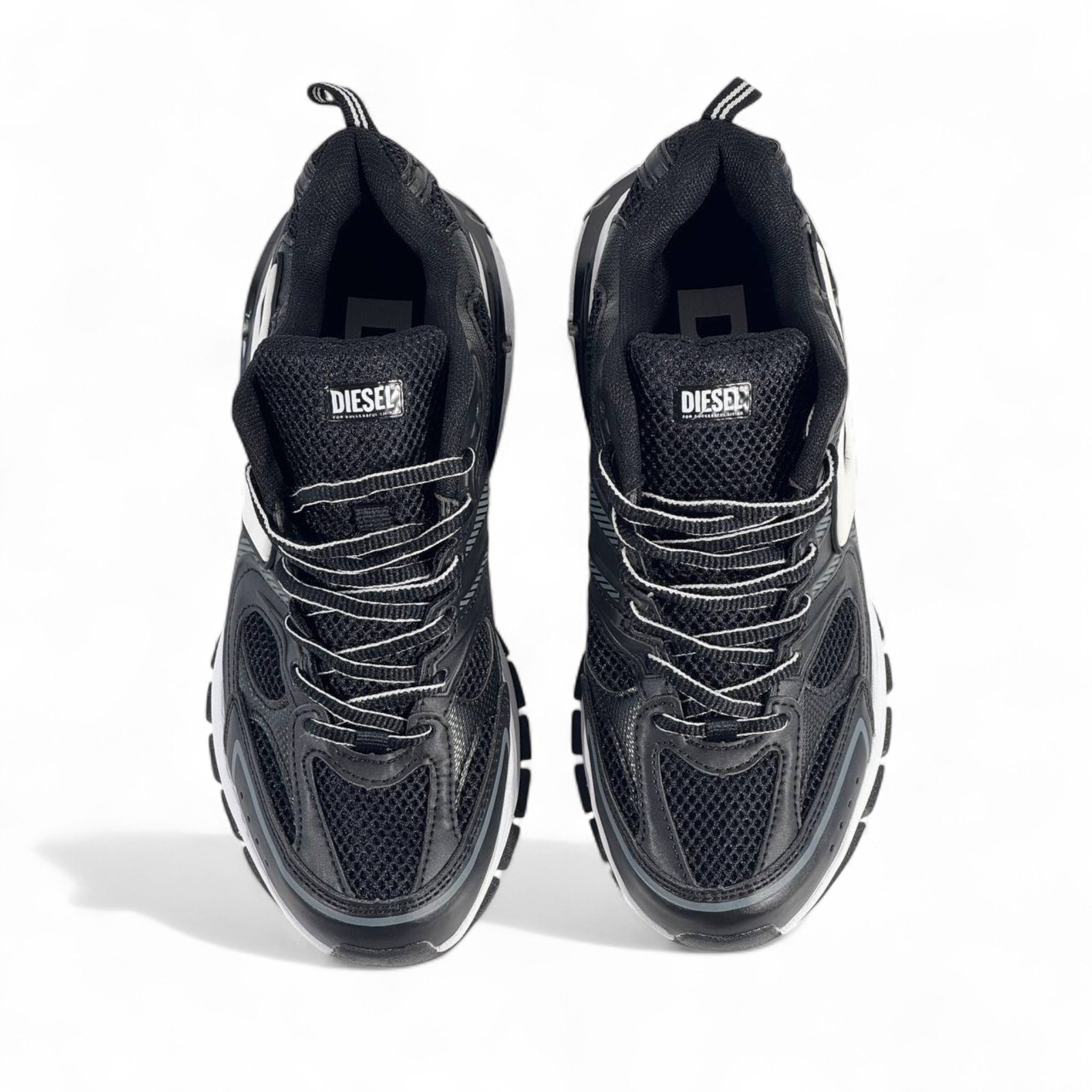 Diesel Black Chunky Sneakers – Bold Urban Streetwear